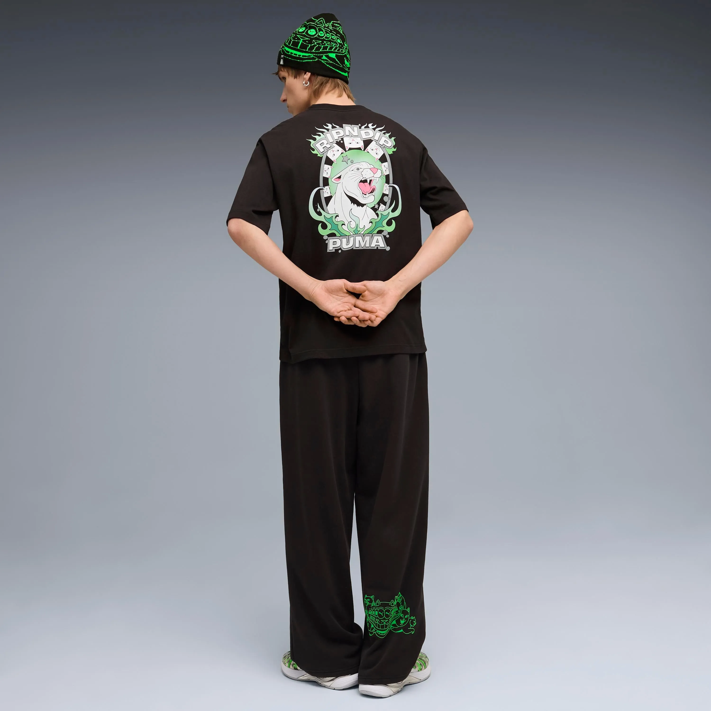 PUMA X RIPNDIP Boxy Graphic Tee (Puma Black) sold by Ripndip product image thumbnail 5
