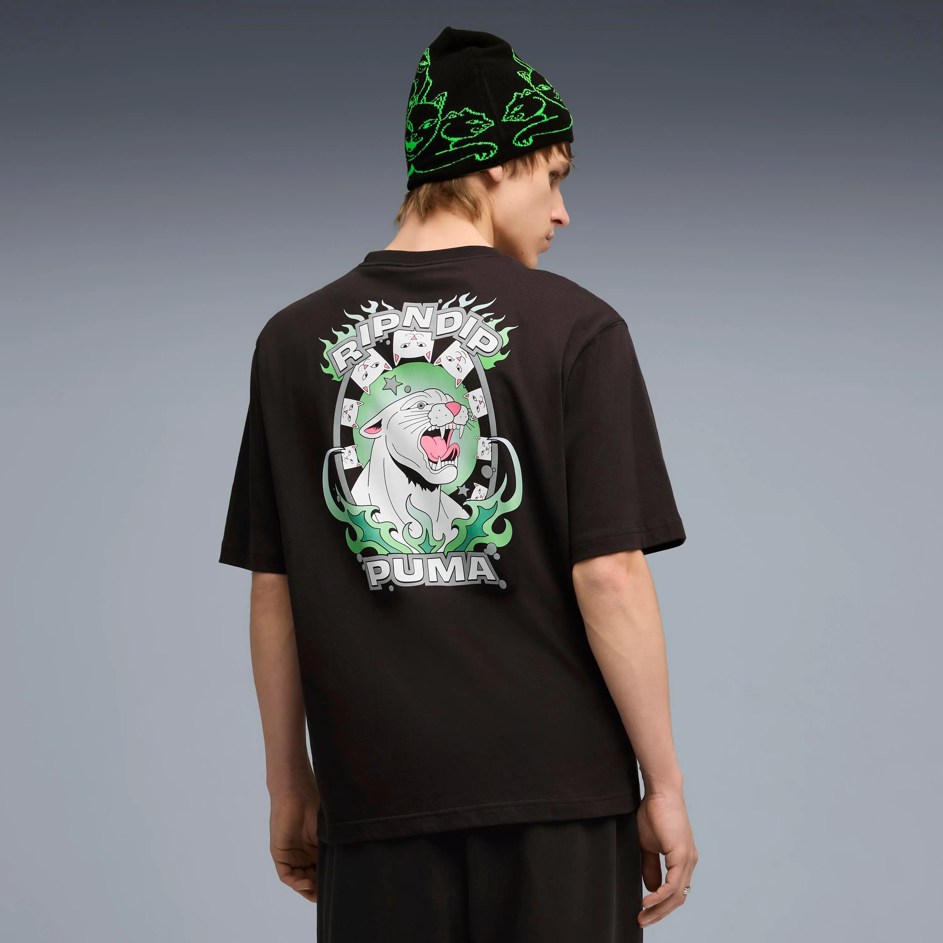 PUMA X RIPNDIP Boxy Graphic Tee (Puma Black) sold by Ripndip product image thumbnail 3