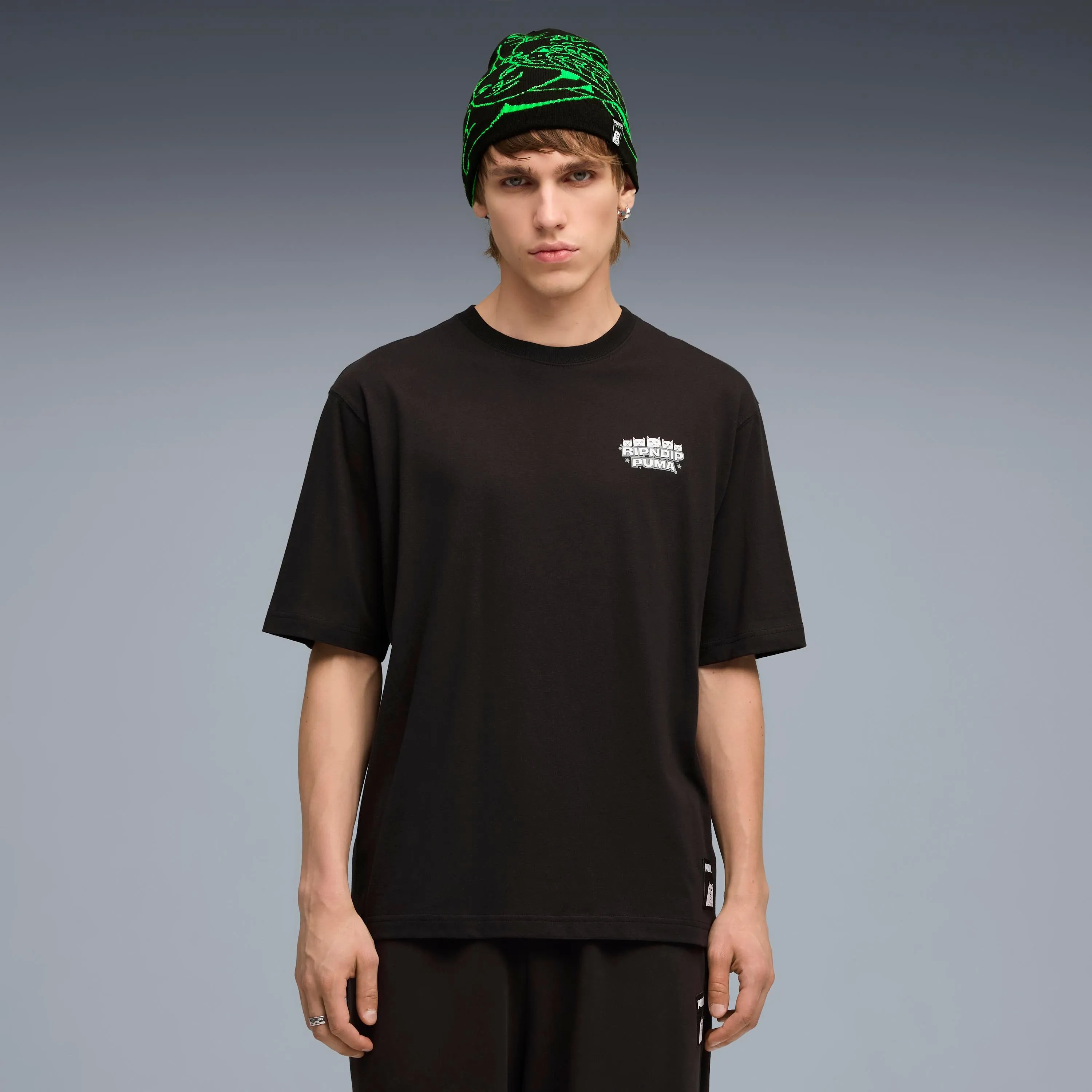 PUMA X RIPNDIP Boxy Graphic Tee (Puma Black) sold by Ripndip product image thumbnail 2