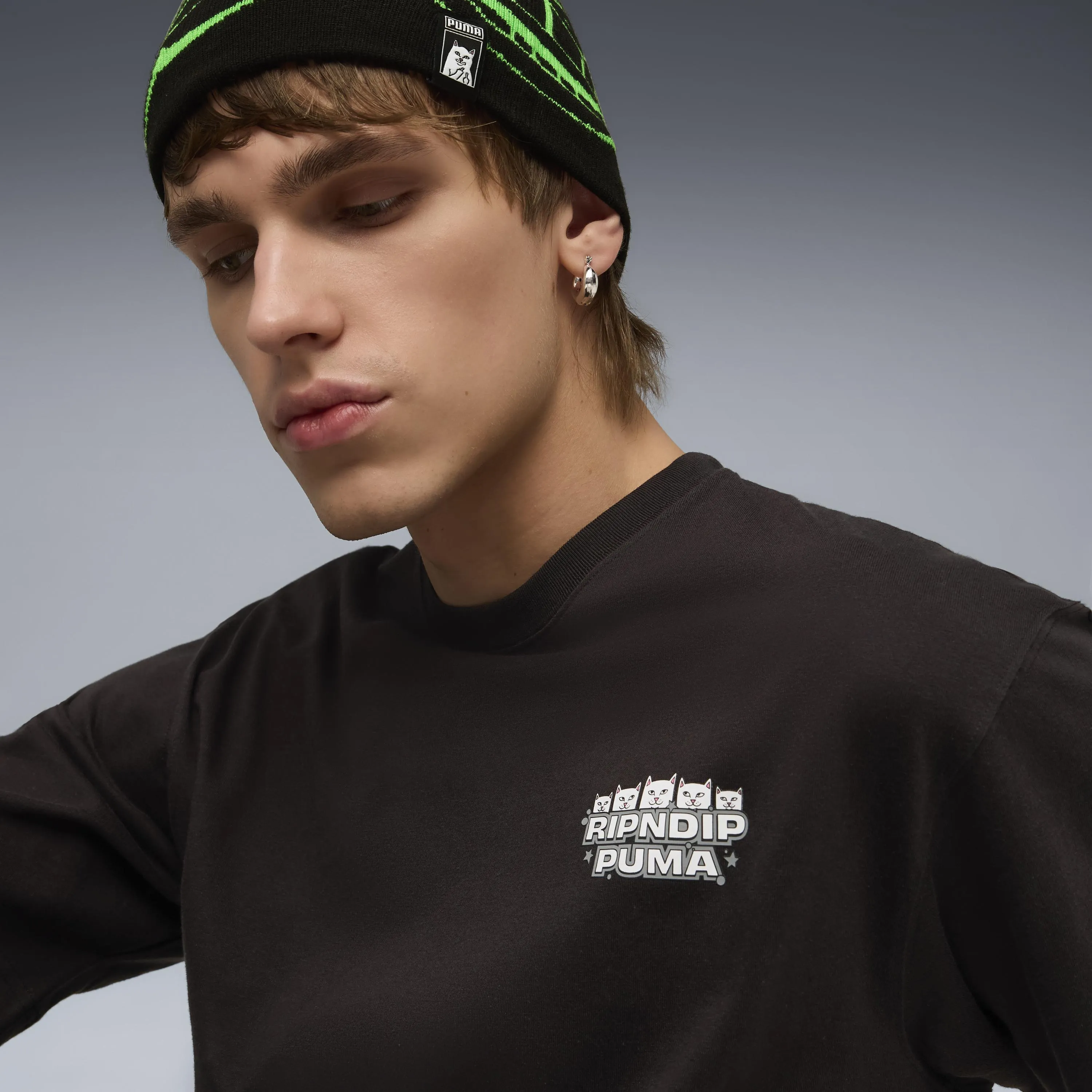 PUMA X RIPNDIP Boxy Graphic Tee (Puma Black) sold by Ripndip product image thumbnail 4