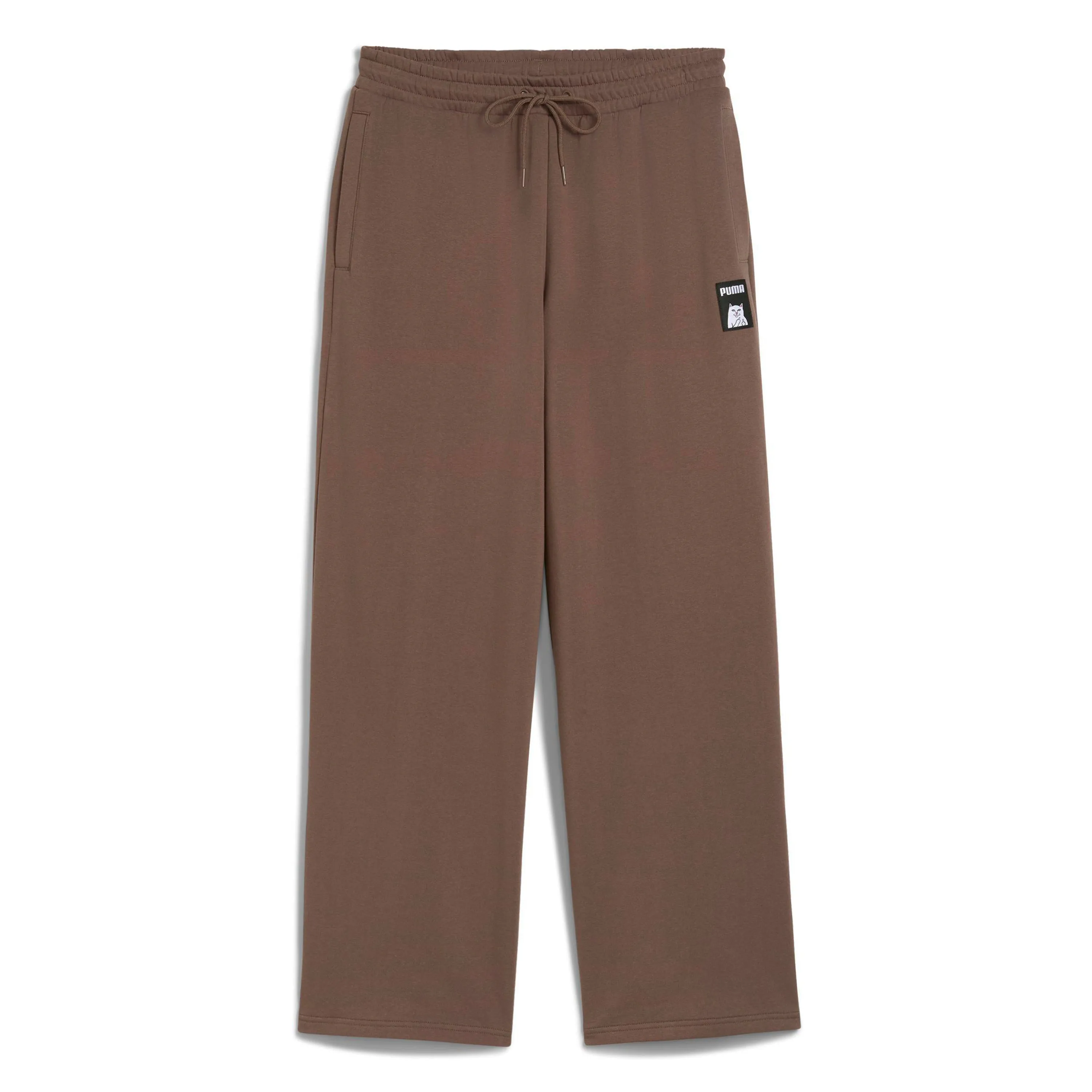 PUMA X RIPNDIP Oversized Wide Sweatpants (Flat Bronze) sold by Ripndip