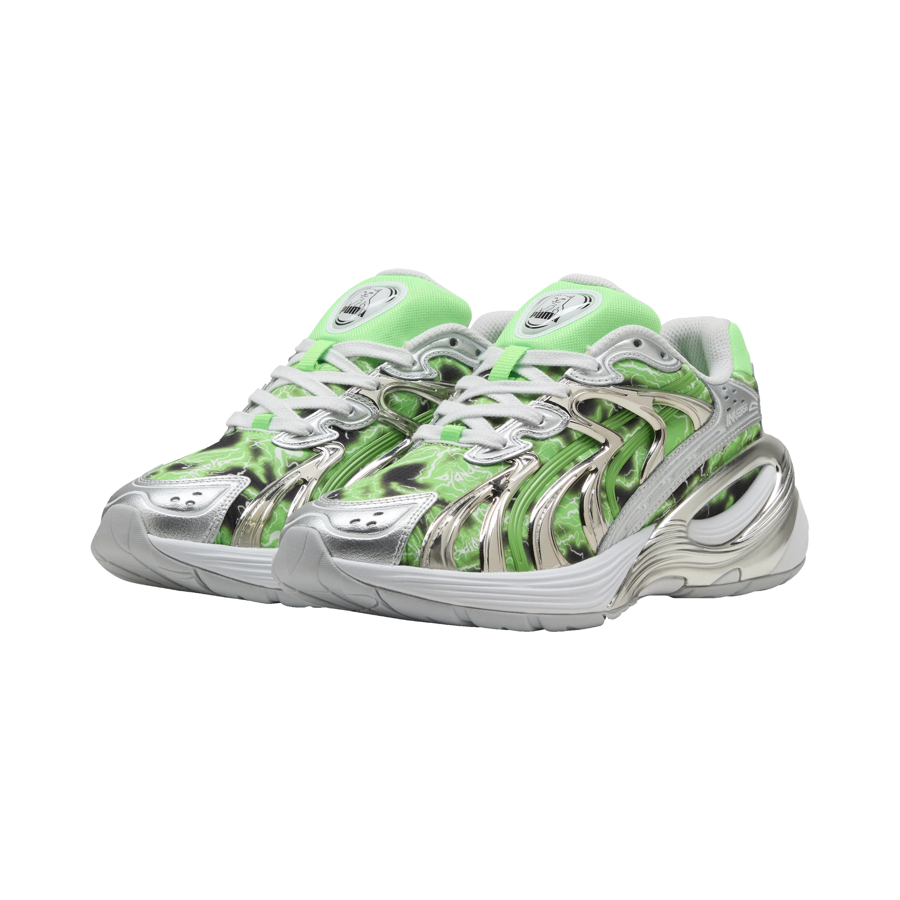 Inverse (Puma Silver-Fluro Green Pes) sold by Ripndip