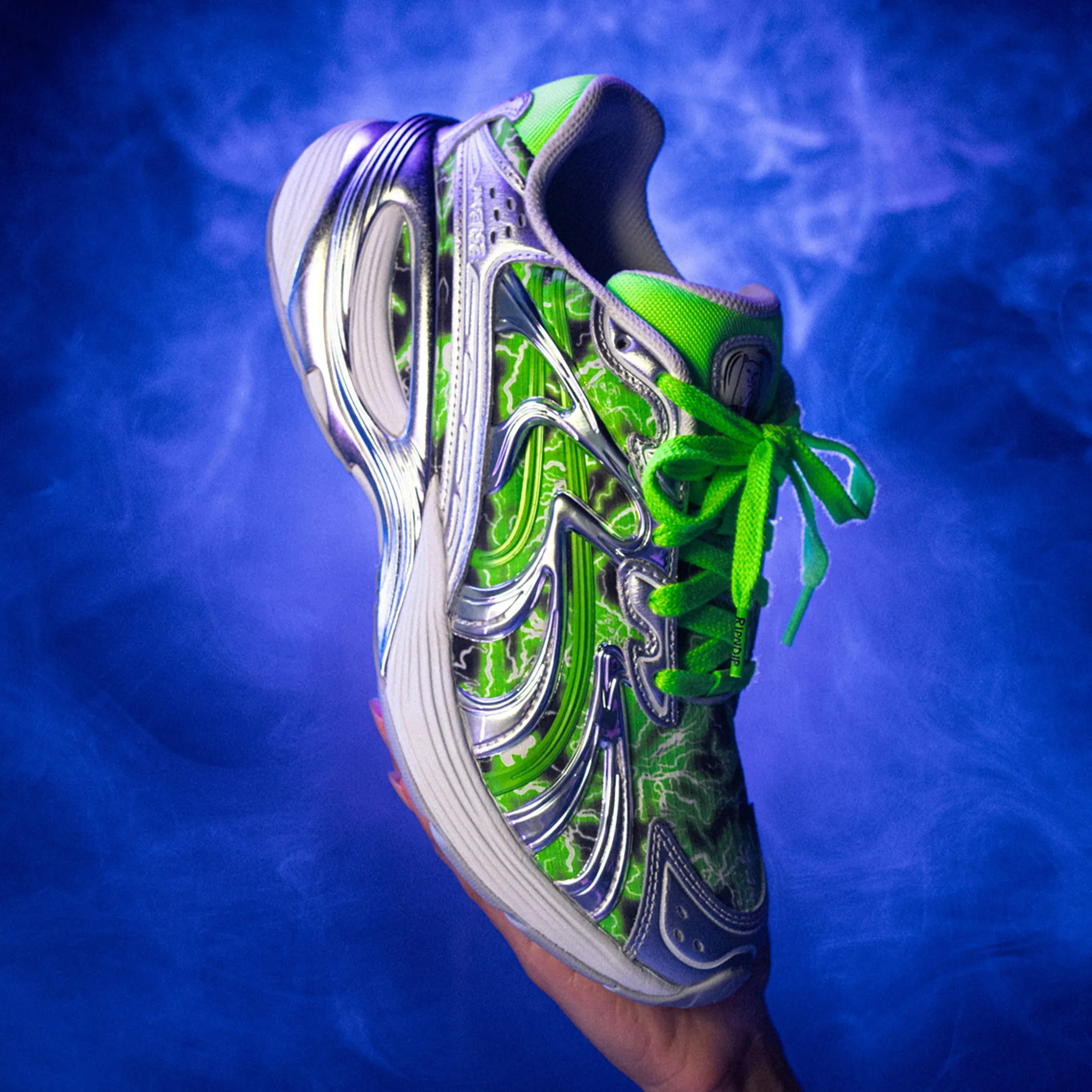 Inverse (Puma Silver-Fluro Green Pes) sold by Ripndip product image thumbnail 2