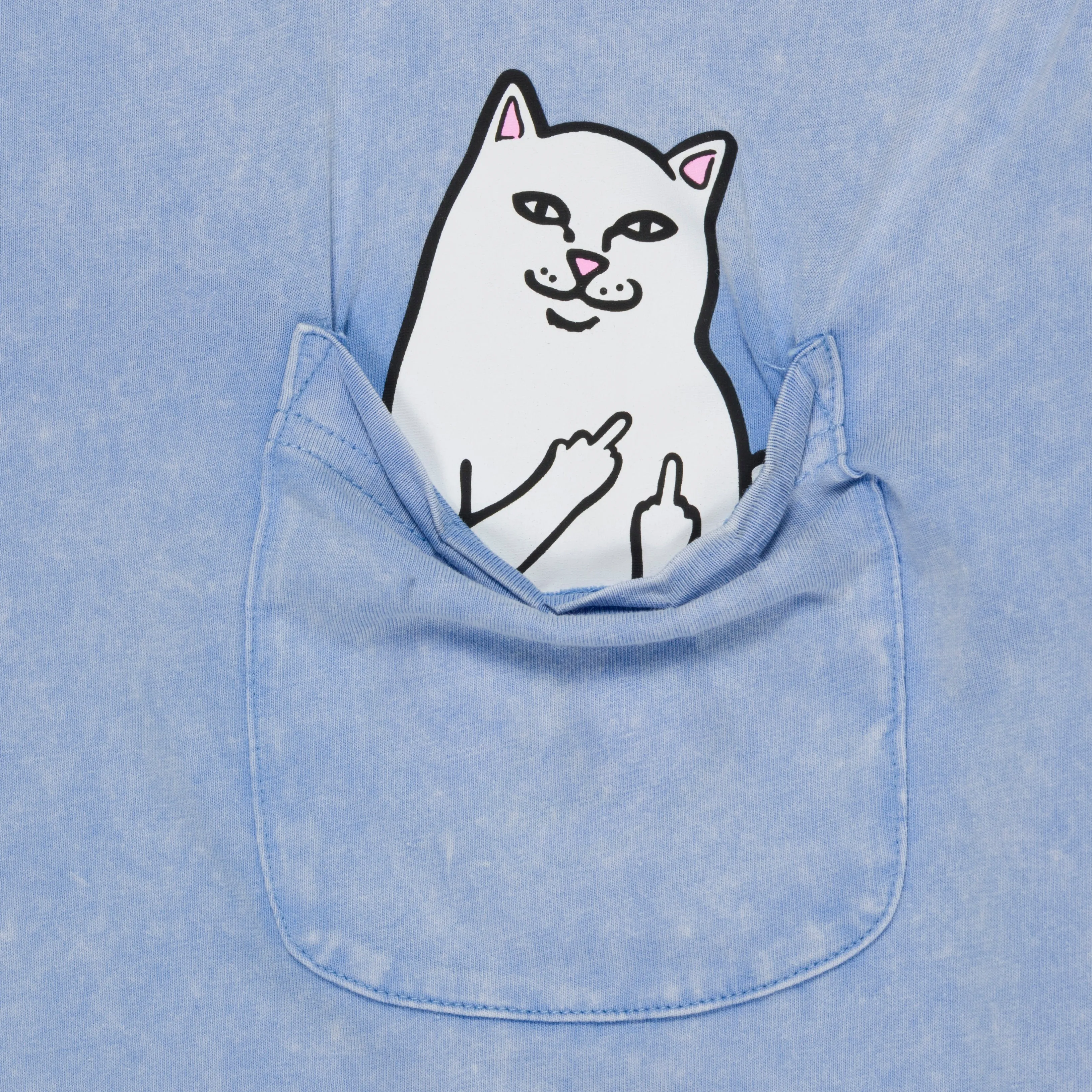 Lord Nermal Pocket Tee (Power Blue Vintage Wash) sold by Ripndip product image thumbnail 5