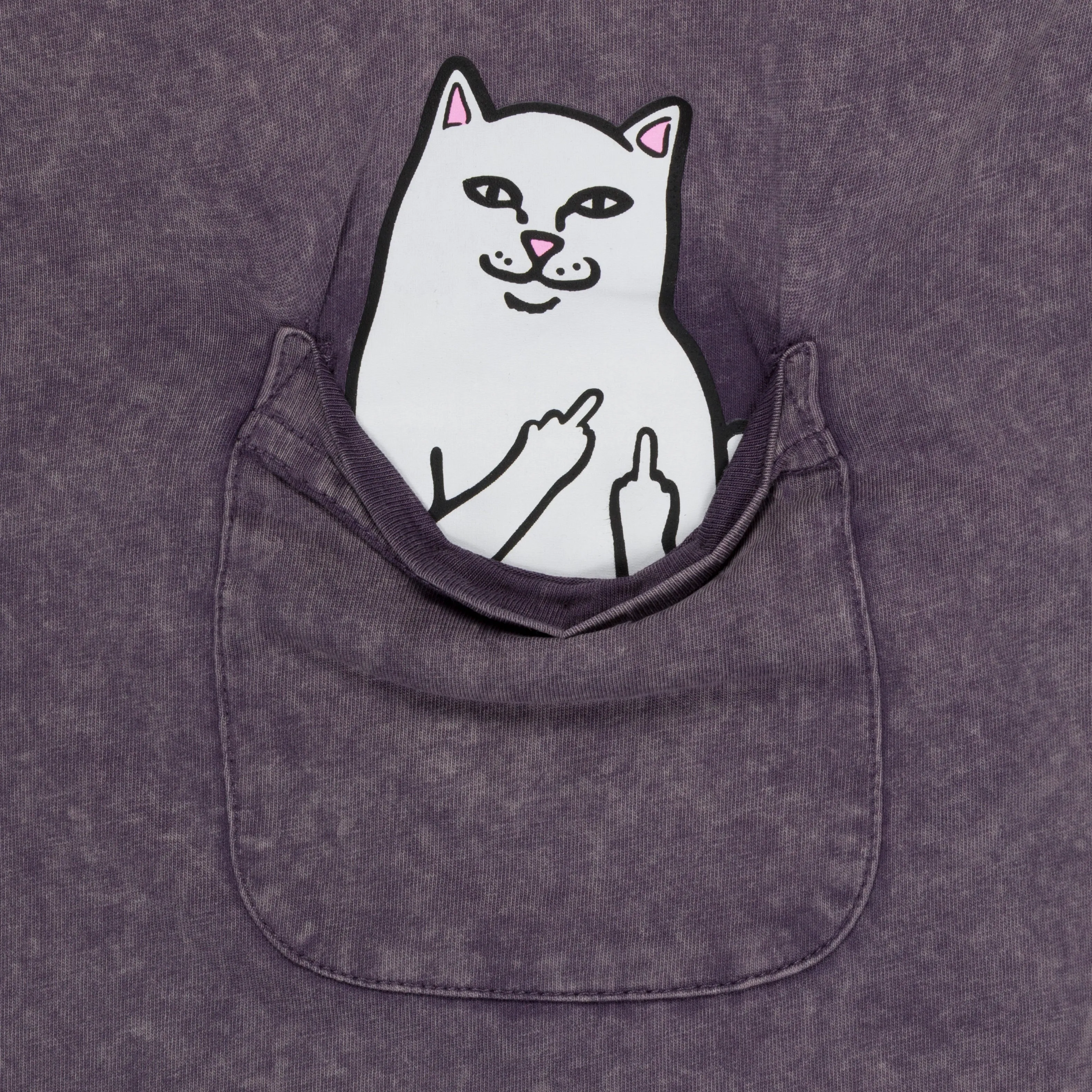 Lord Nermal Pocket Tee (Grape Vintage Wash) sold by Ripndip product image thumbnail 5