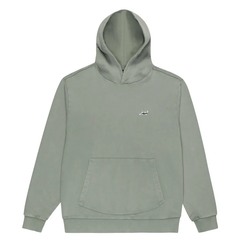 Castanza Hoodie (Sage Vintage Wash) sold by Ripndip