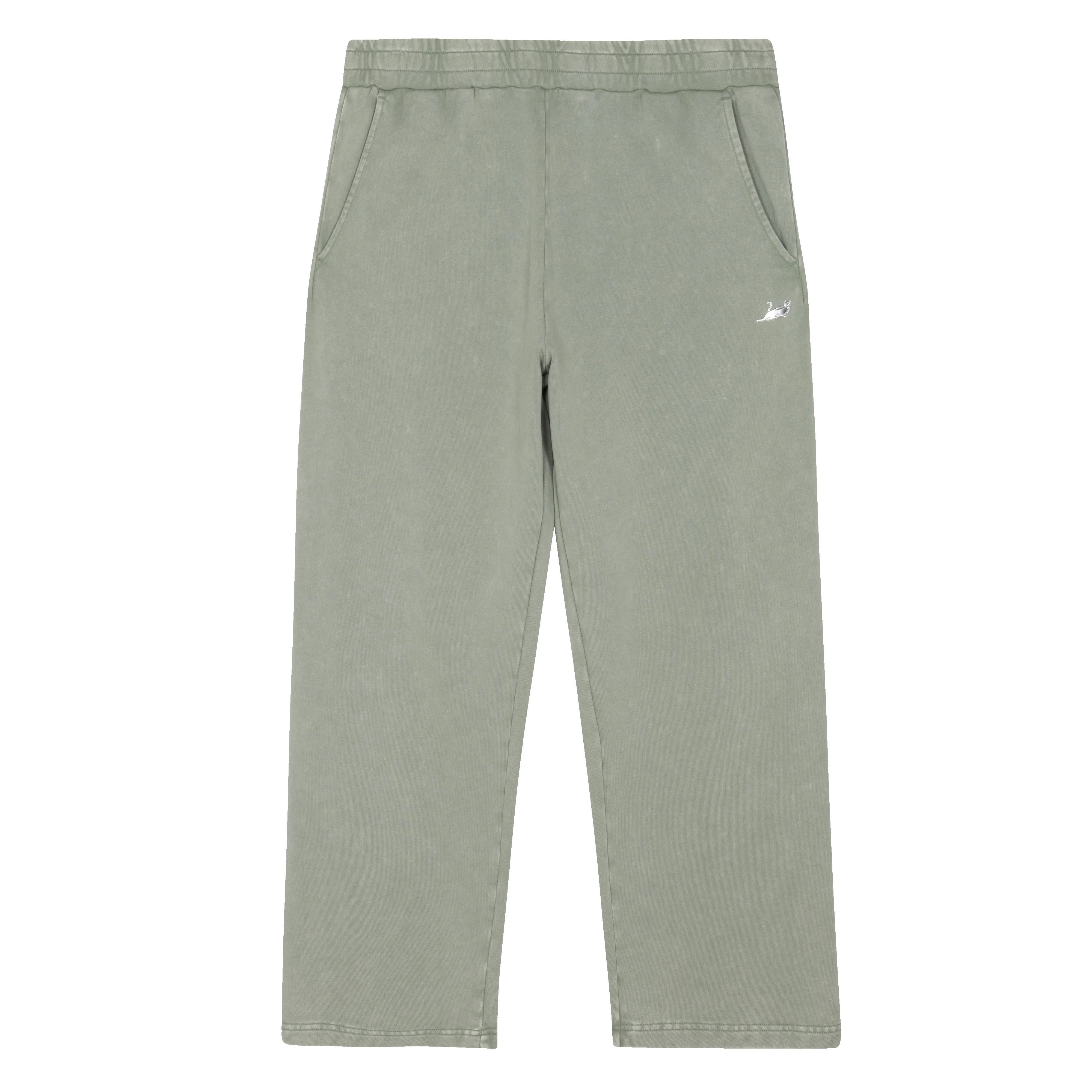 Castanza Straight Leg Sweatpants (Sage Vintage Wash) sold by Ripndip
