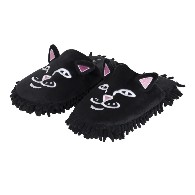 Jermie Mop Slippers (Black) made by Ripndip