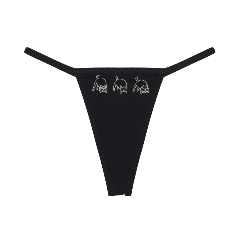 Blonded Thong (Black) sold by Ripndip