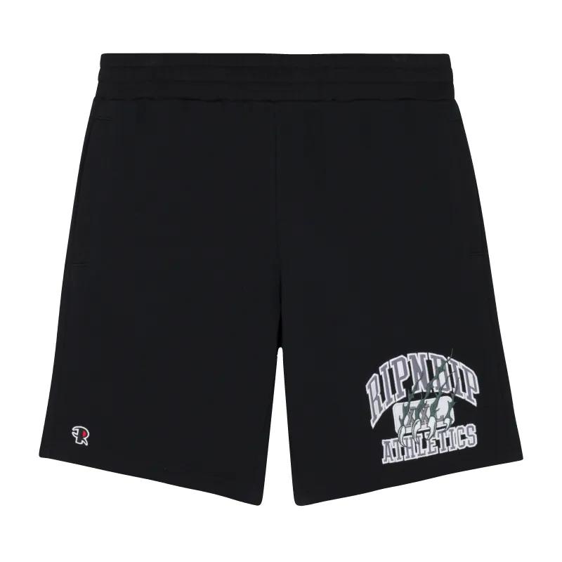RIPNDIP Athletics Sweat Shorts (Black) sold by Ripndip