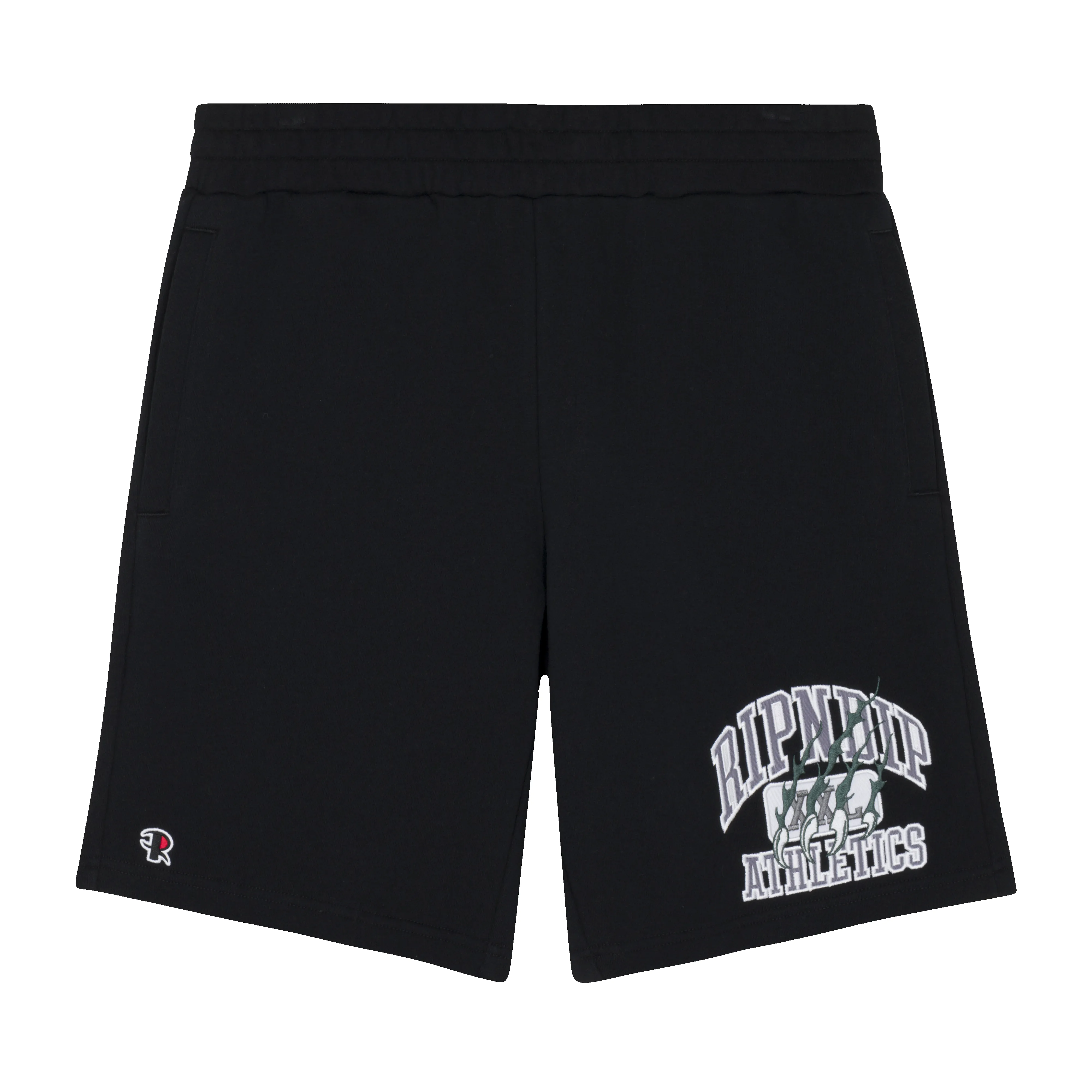 RIPNDIP Athletics Sweat Shorts (Black) sold by Ripndip