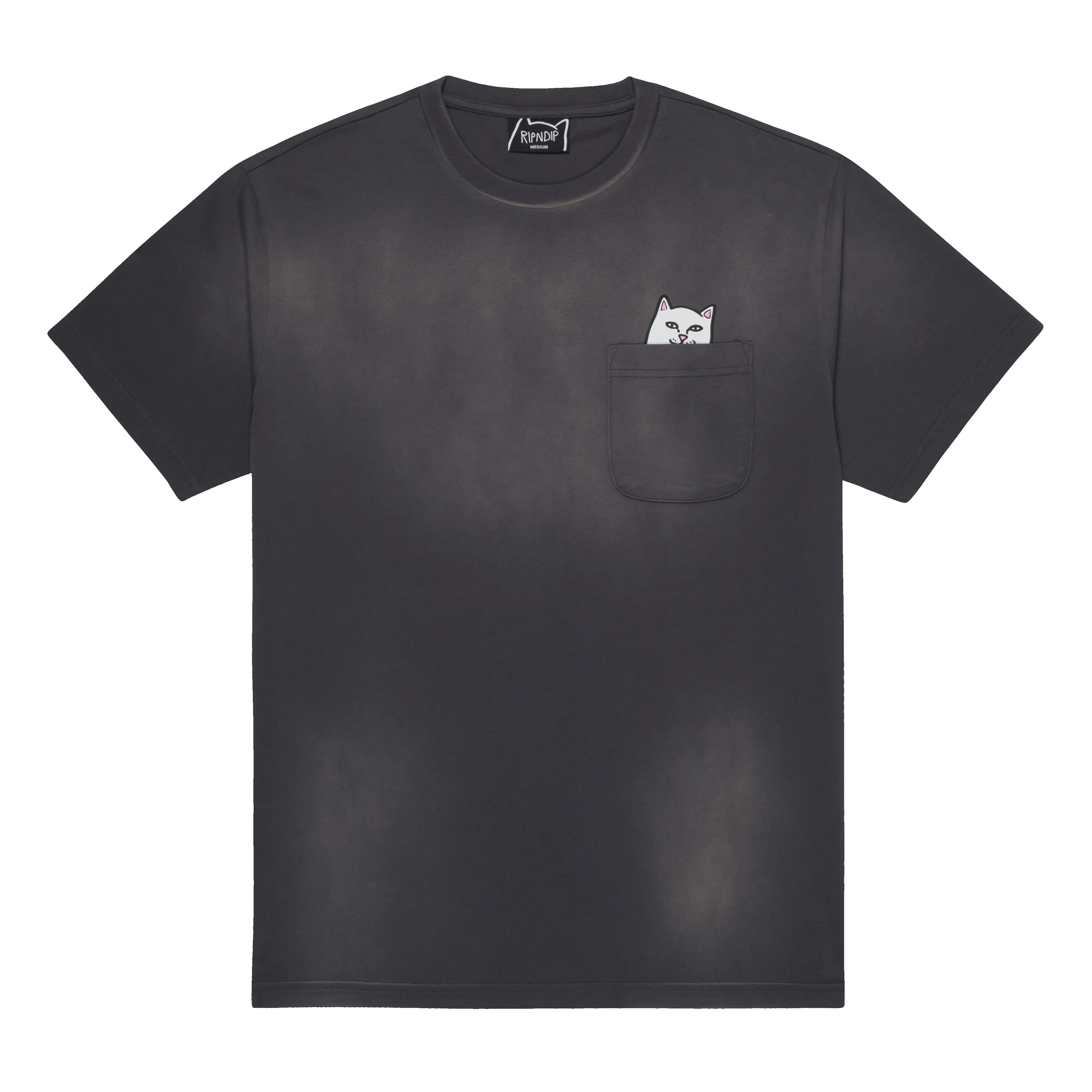 Lord Nermal Pocket Tee (Charcoal Vintage Wash) sold by Ripndip product image thumbnail 3