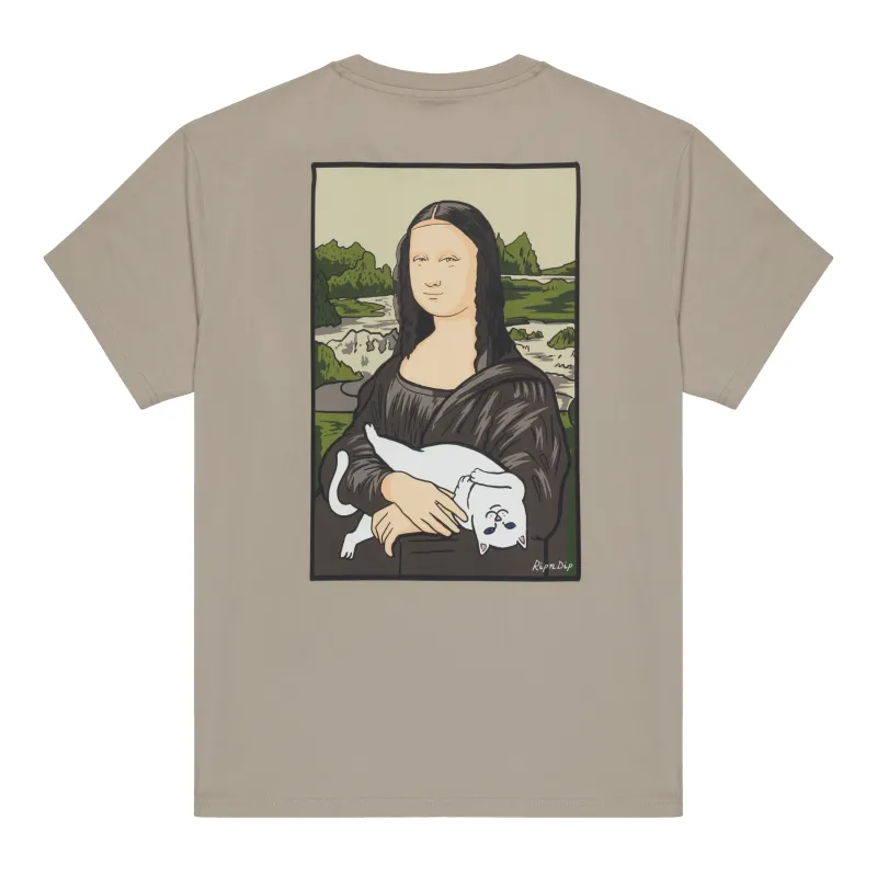 Nermal Lisa Tee (Sand) sold by Ripndip