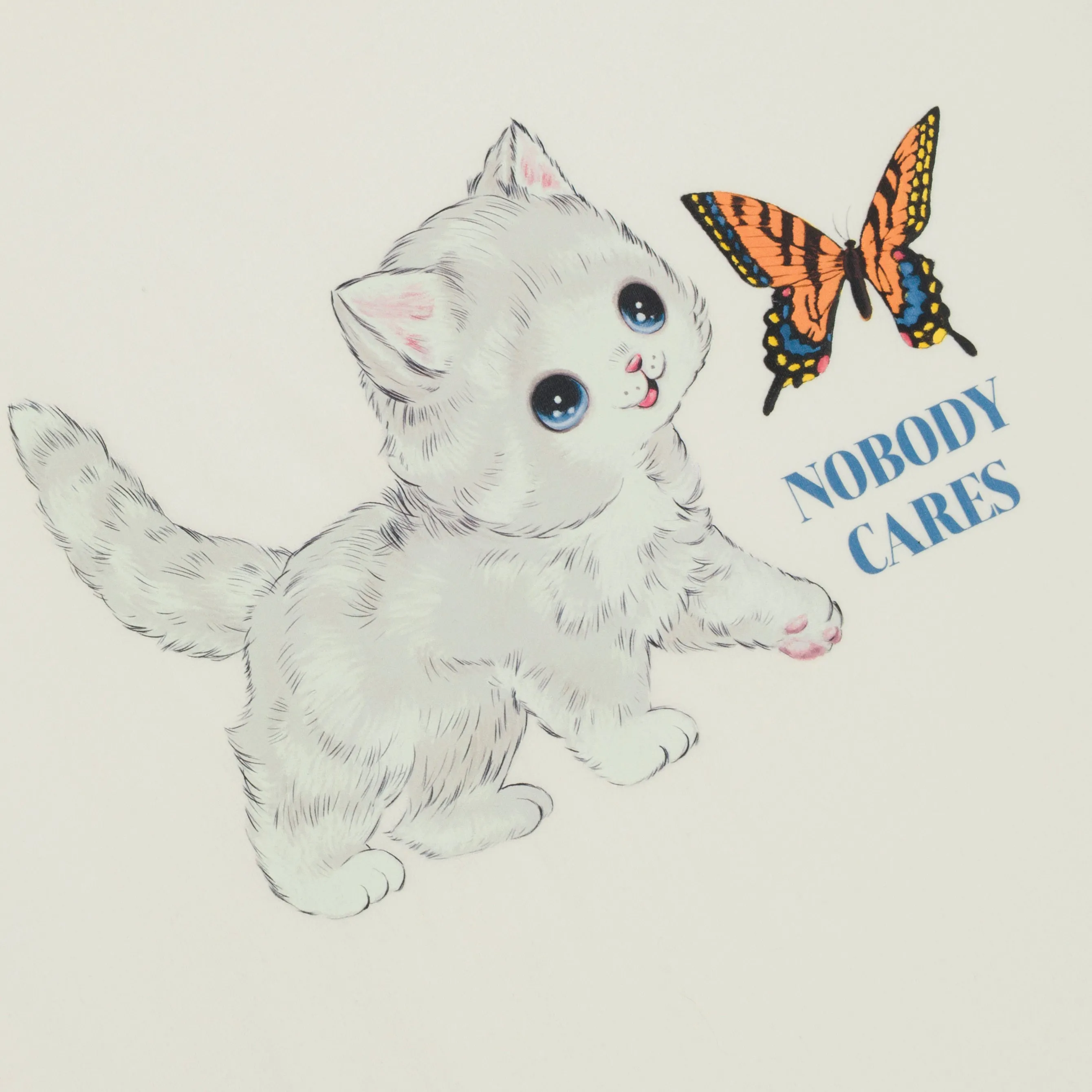 Nobody Cares Tee (Bone) sold by Ripndip product image thumbnail 3