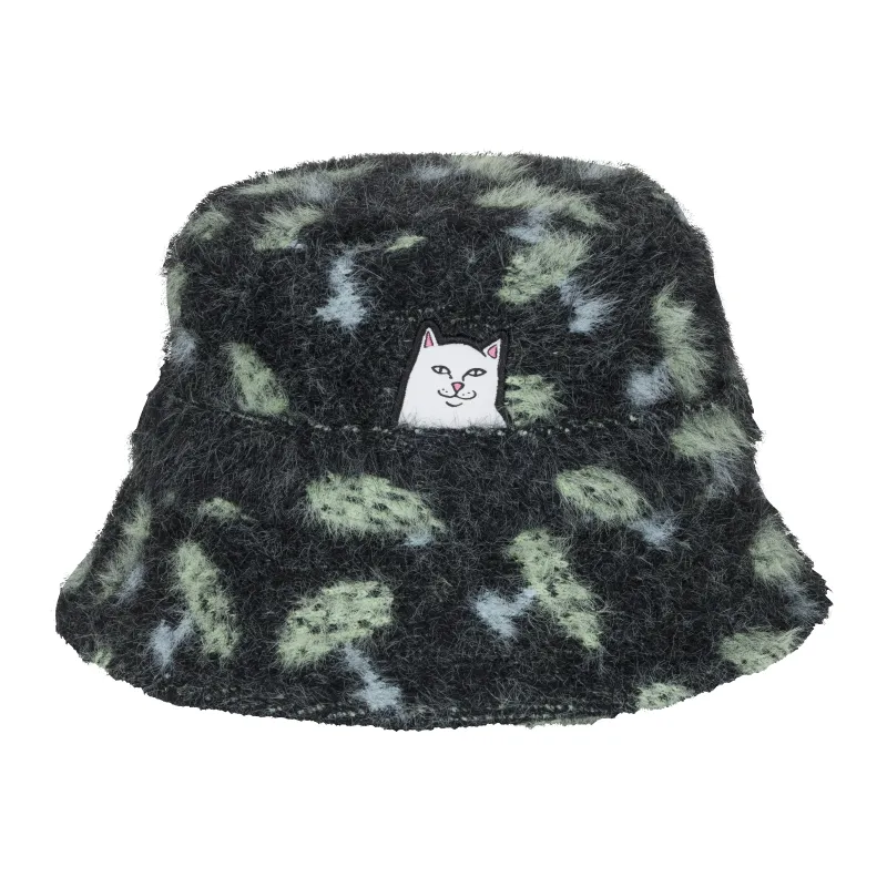 Lord Nermal World Mohair Bucket Hat (Black) sold by Ripndip