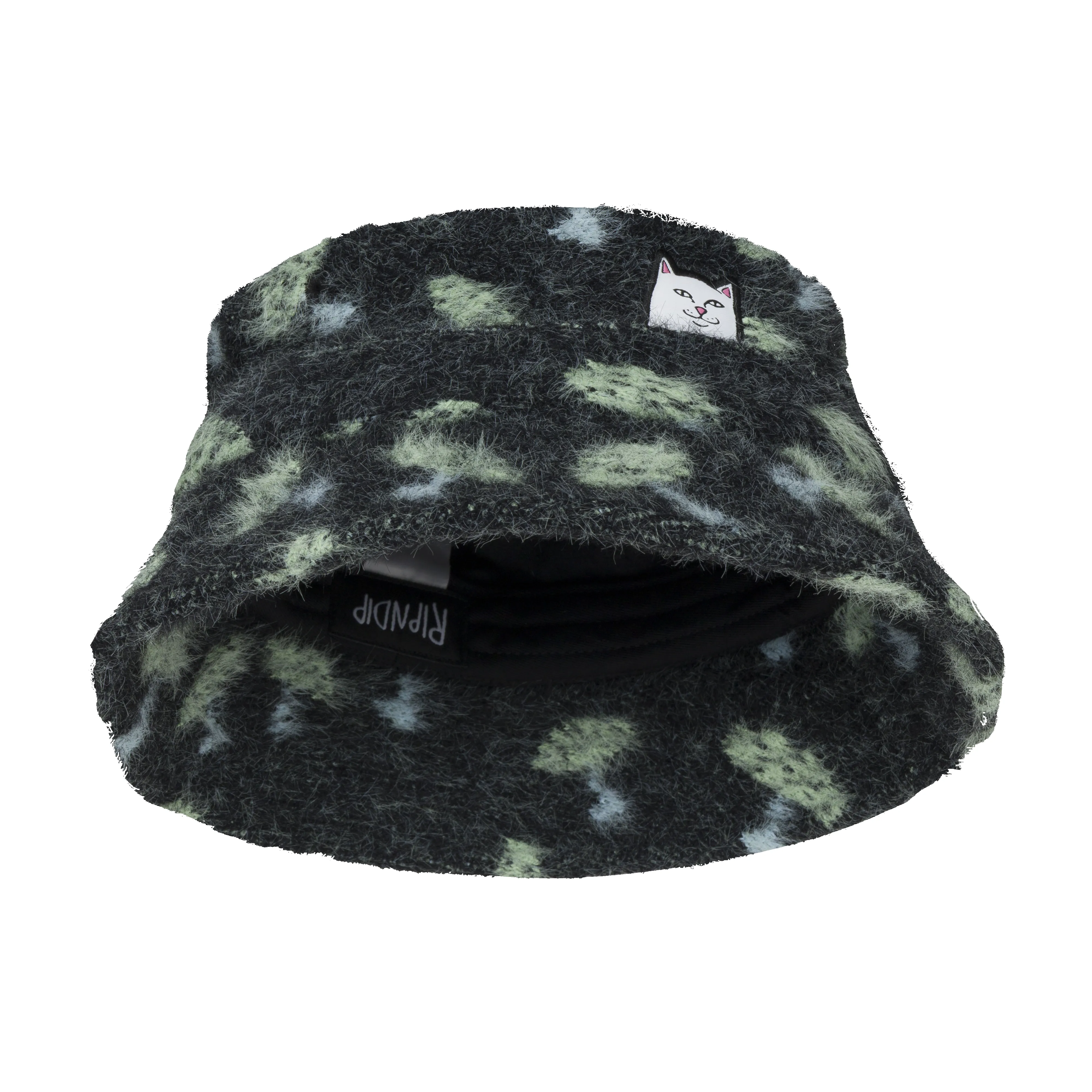 Lord Nermal World Mohair Bucket Hat (Black) sold by Ripndip product image thumbnail 3