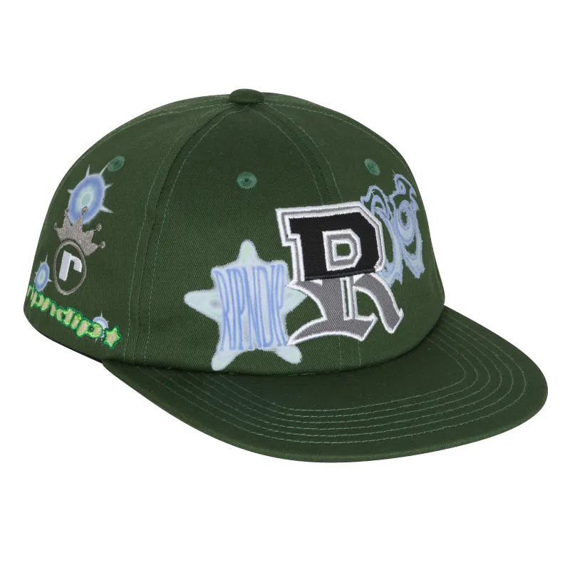 RIPNDIP Team Snapback (Hunter Green) sold by Ripndip