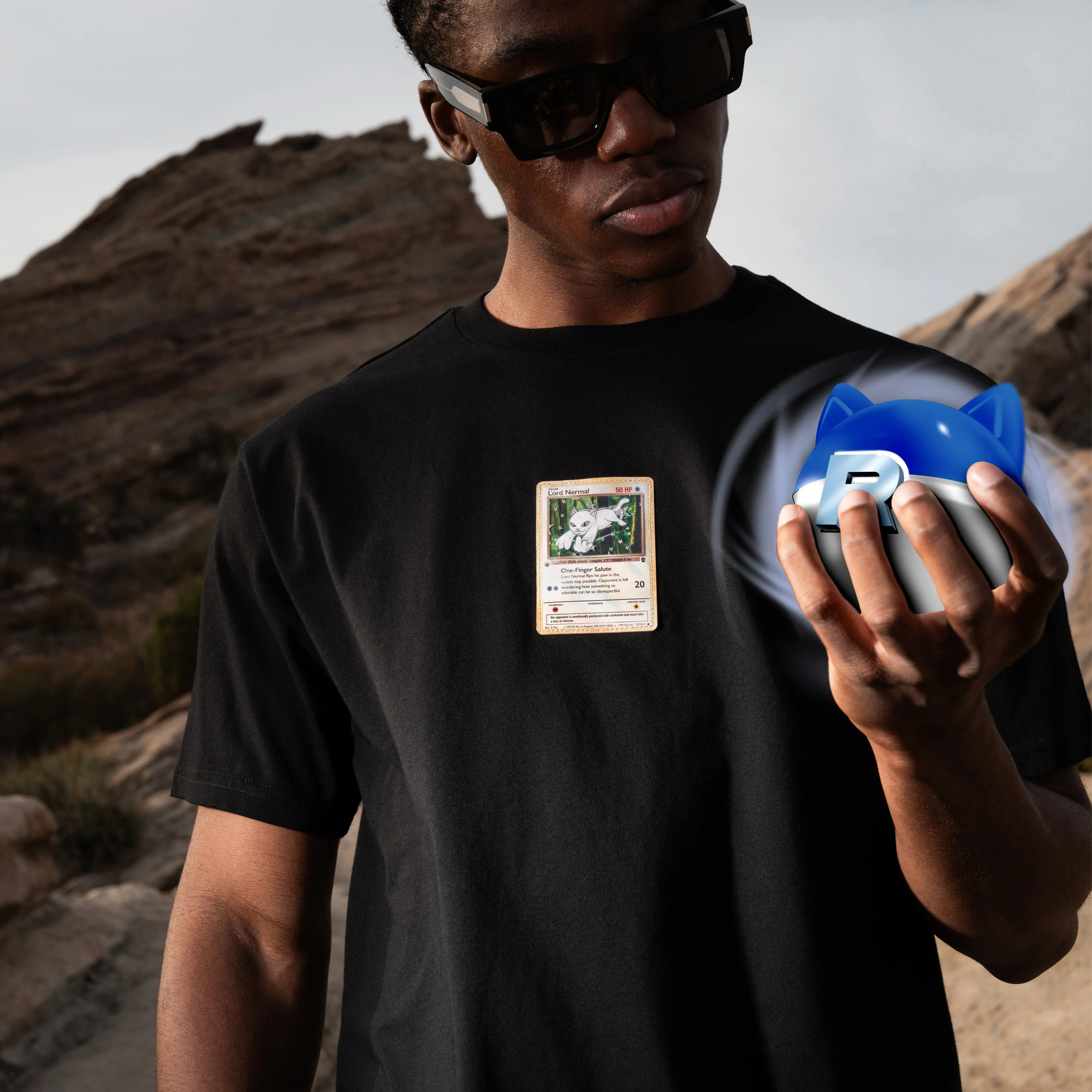 Legendary Nerm Tee (Black) sold by Ripndip product image thumbnail 2