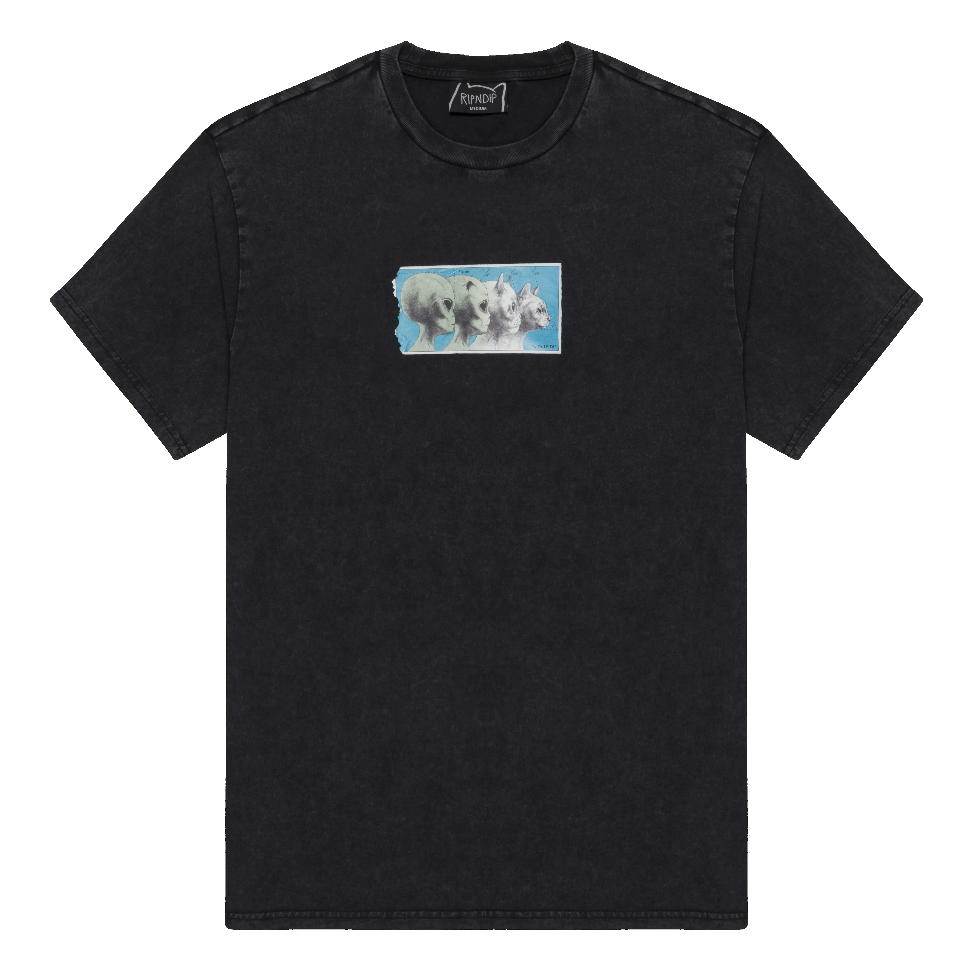 Nerm Geo Tee (Black Vintage Wash) sold by Ripndip product image thumbnail 4