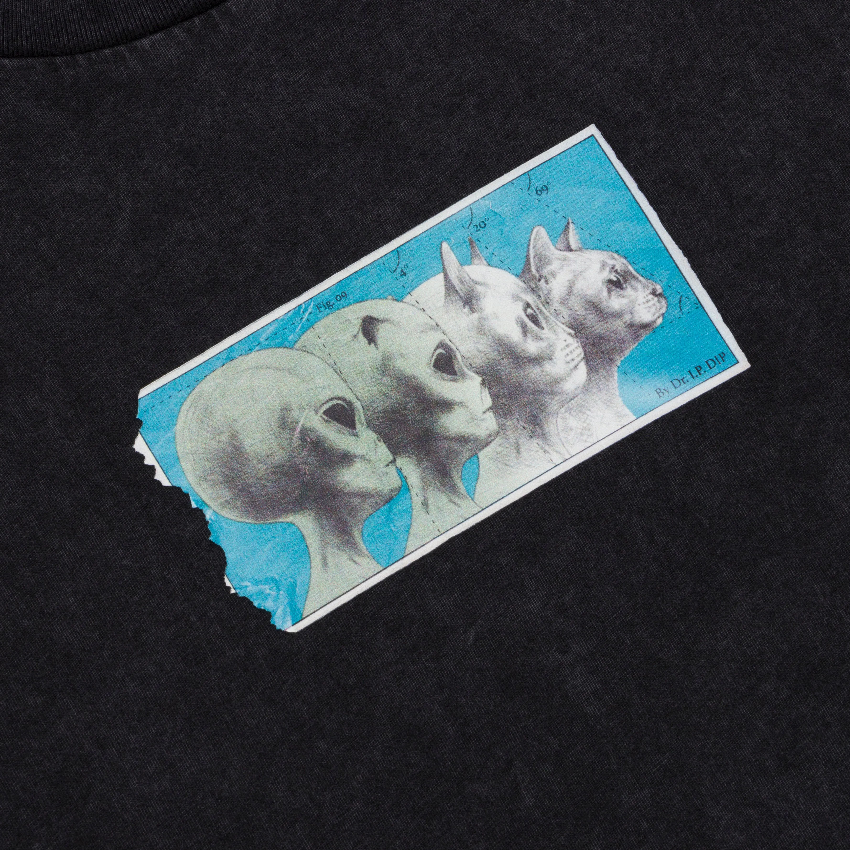 Nerm Geo Tee (Black Vintage Wash) sold by Ripndip product image thumbnail 5