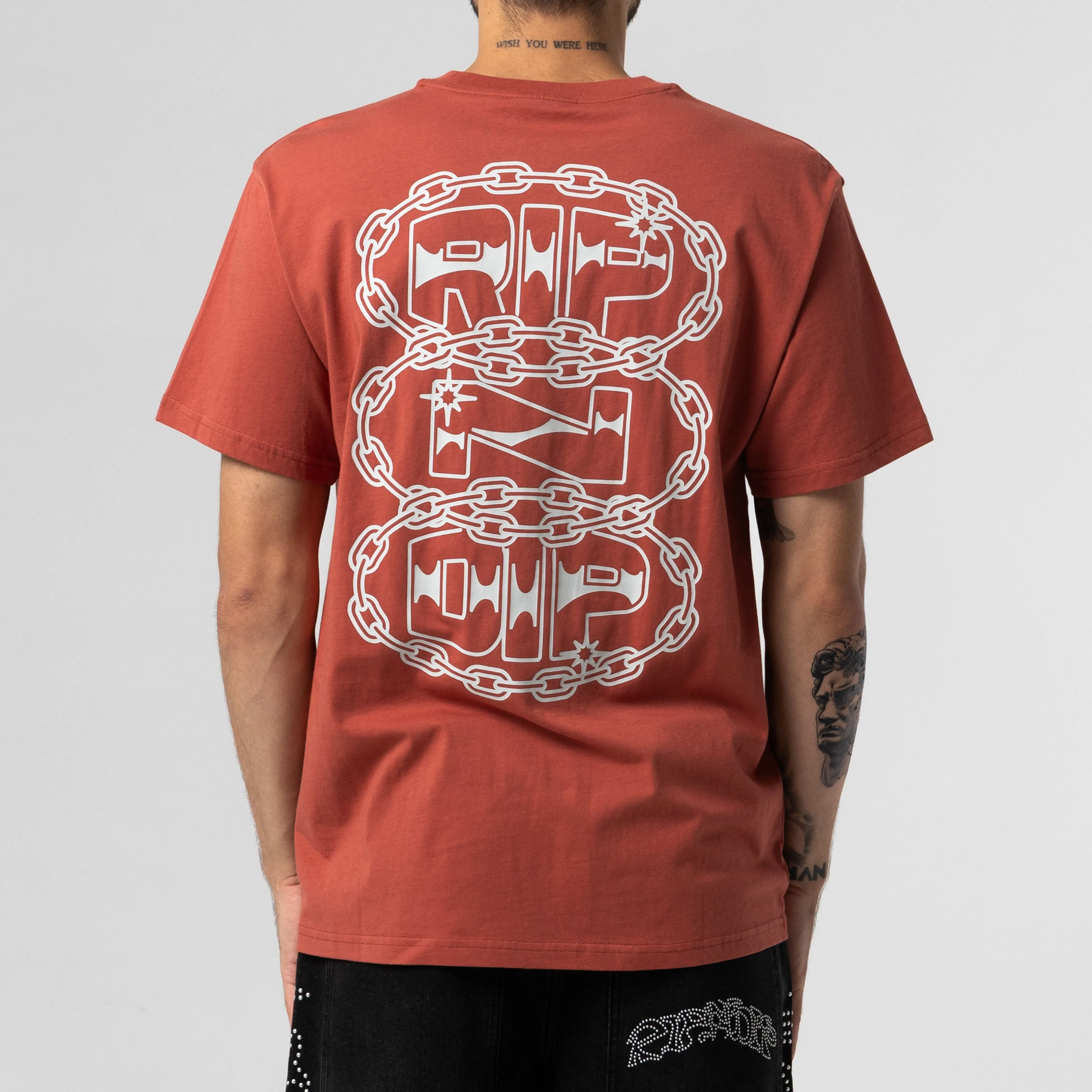 Linked Up Tee (Burnt Orange) sold by Ripndip product image thumbnail 4