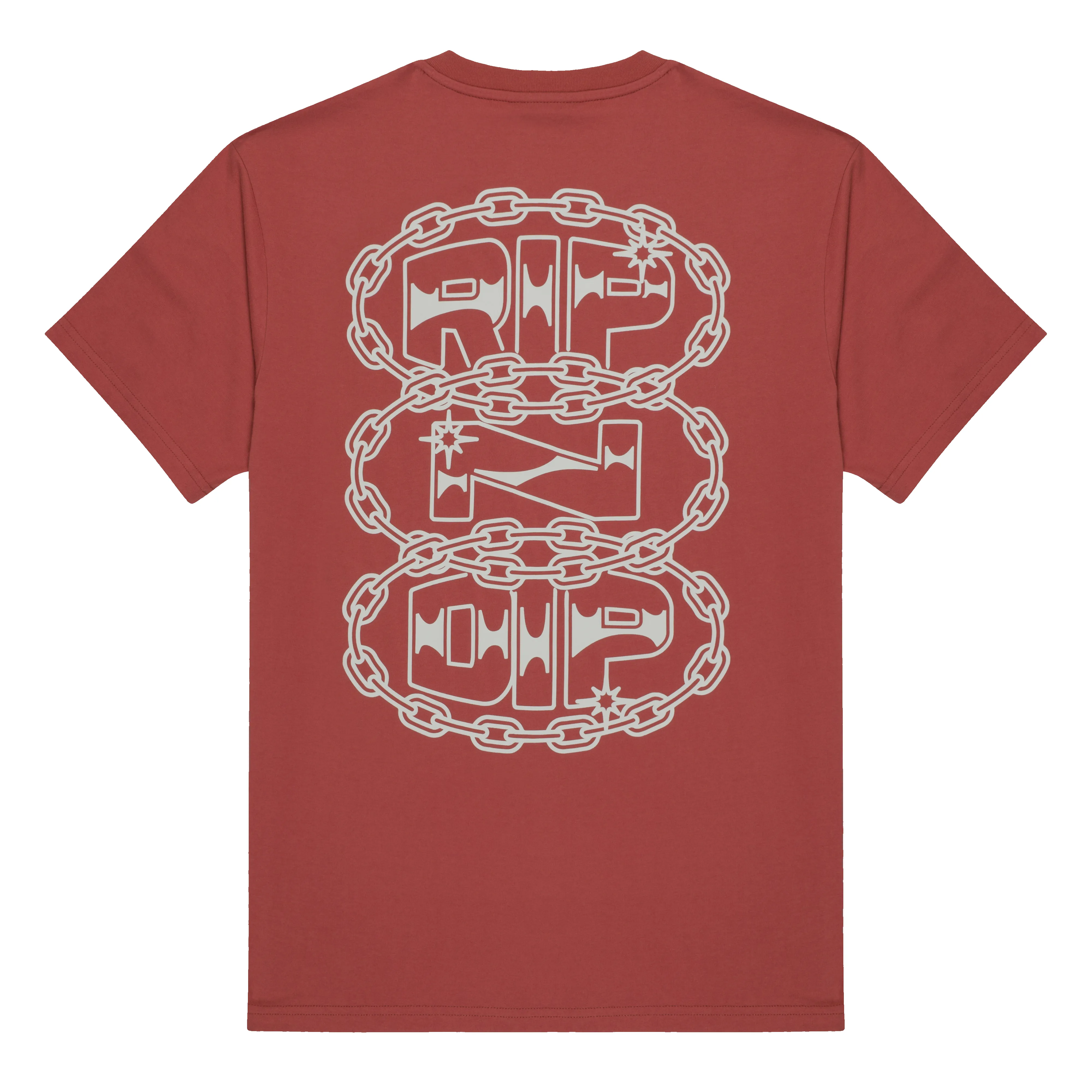 Linked Up Tee (Burnt Orange) sold by Ripndip