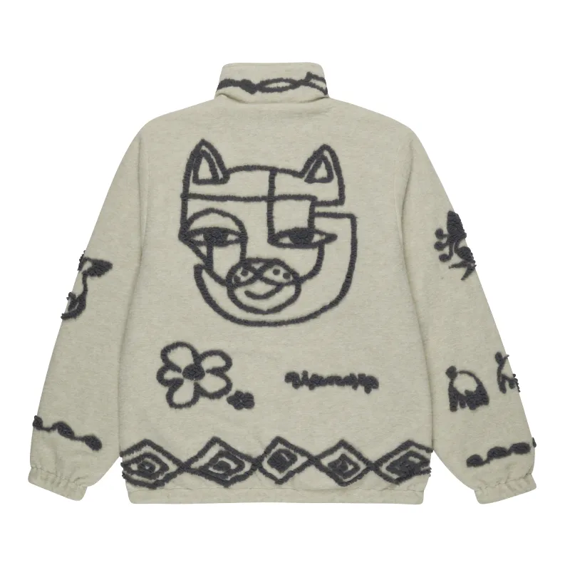Blonded Reversible Jacket (Sand / Charcoal) sold by Ripndip