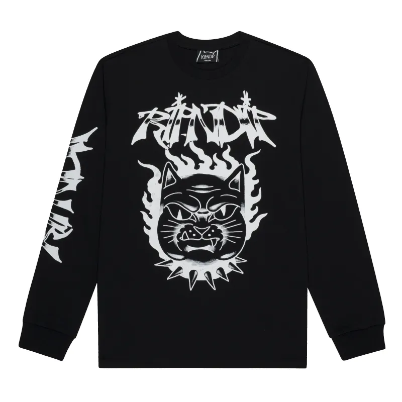 The Happiest Cat LS (Black) sold by Ripndip