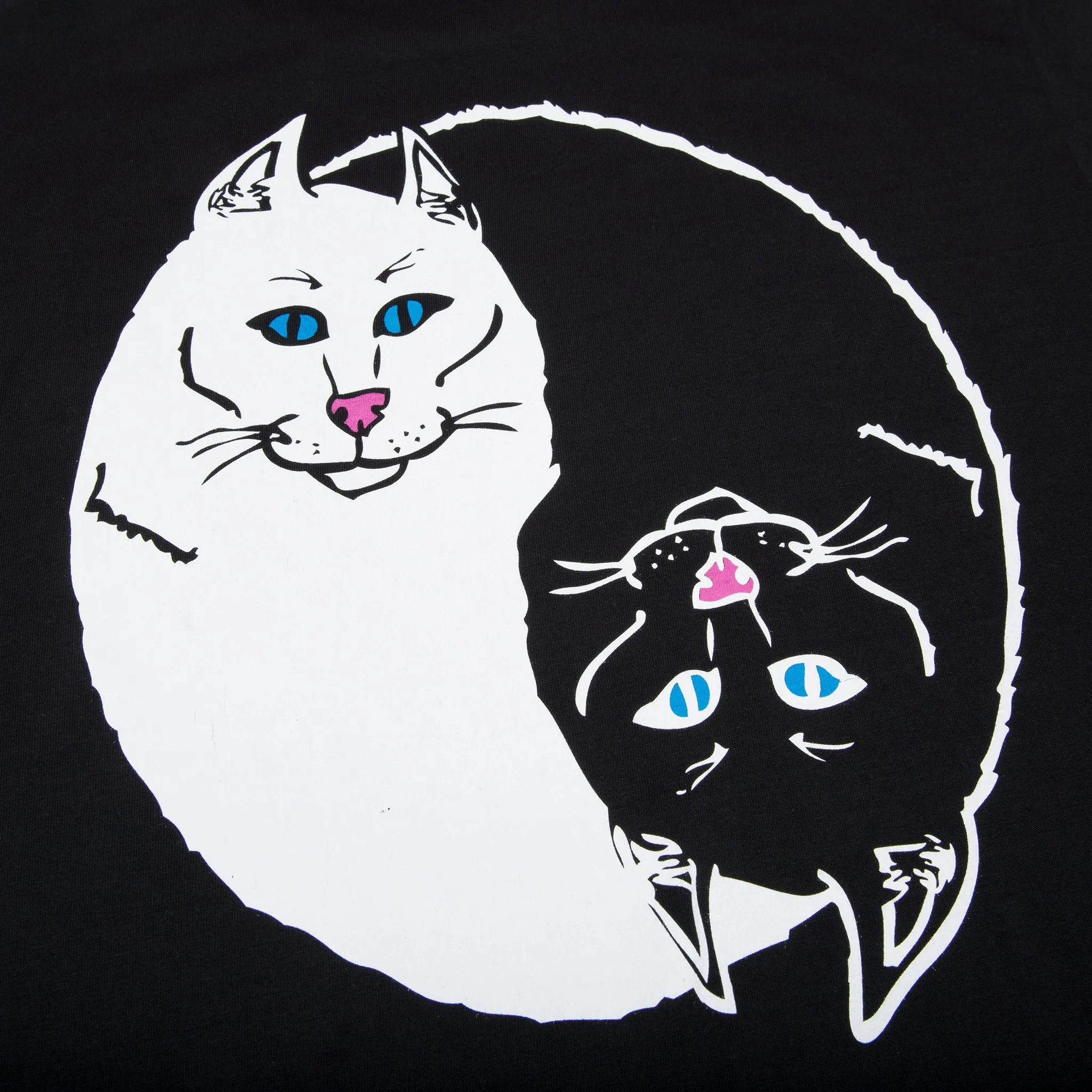 Nermal Ying Yang Tee (Black) sold by Ripndip product image thumbnail 3