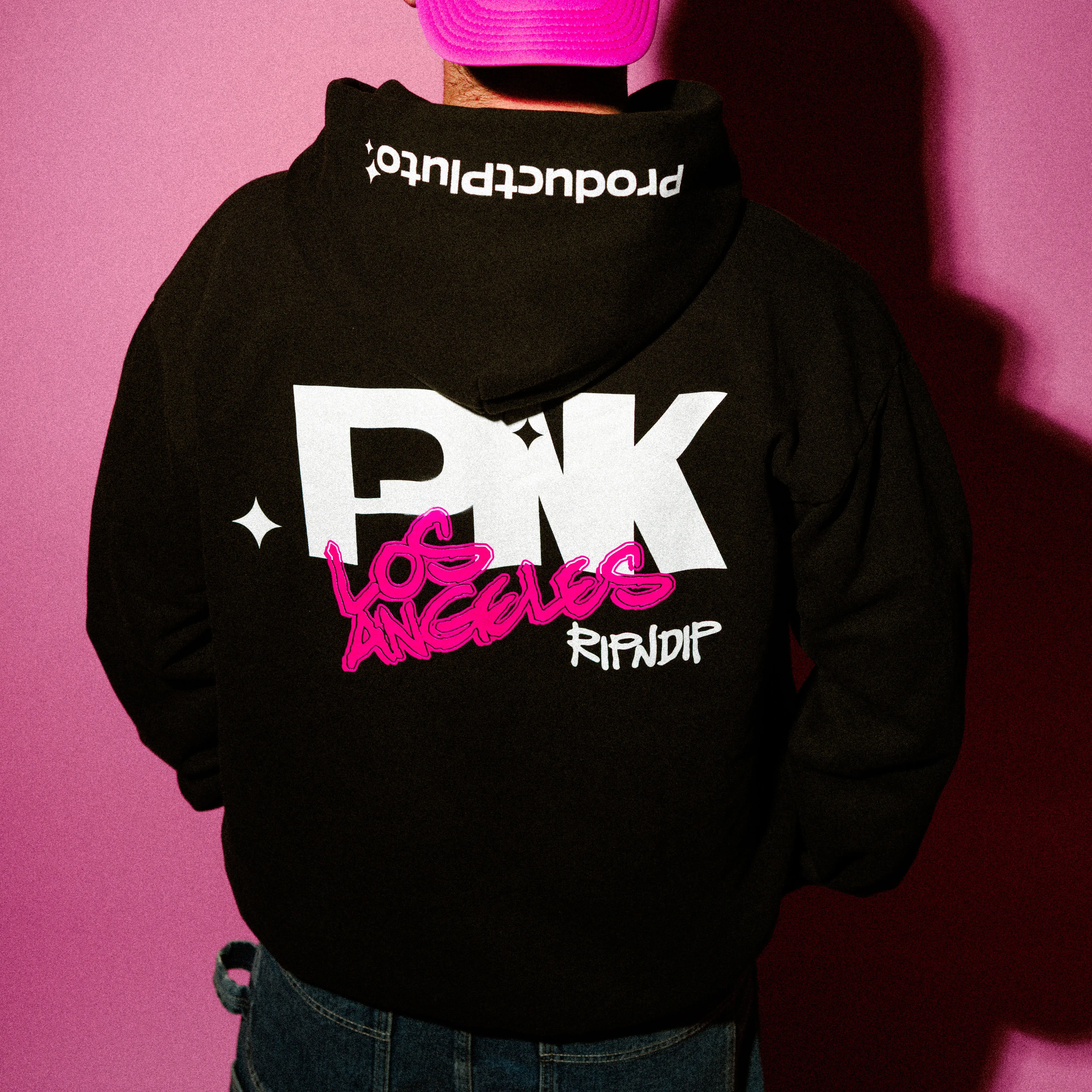 Product Pluto PNK Hoodie (Black) sold by Ripndip product image thumbnail 4