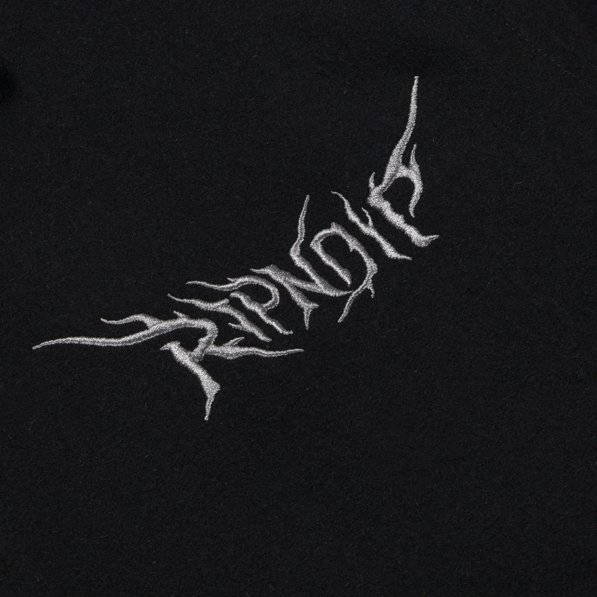 Volt Varsity Jacket (Black) sold by Ripndip product image thumbnail 4