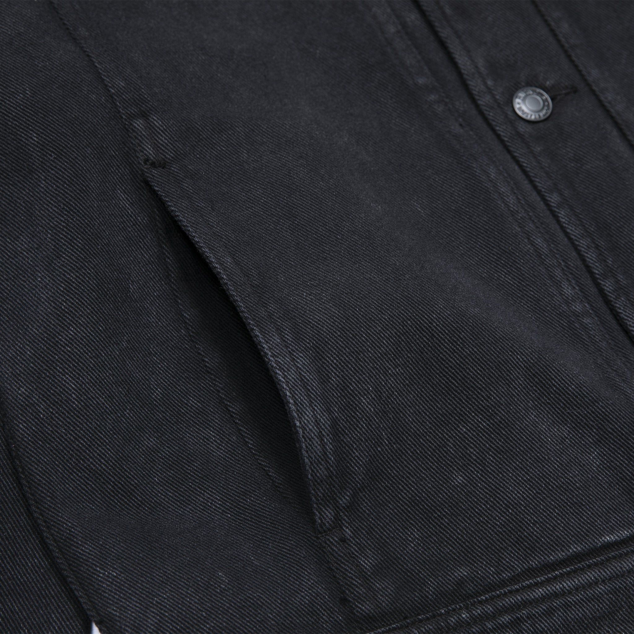 Fucking Fuck Denim Sherpa Jacket (Black Wash) sold by Ripndip product image thumbnail 5