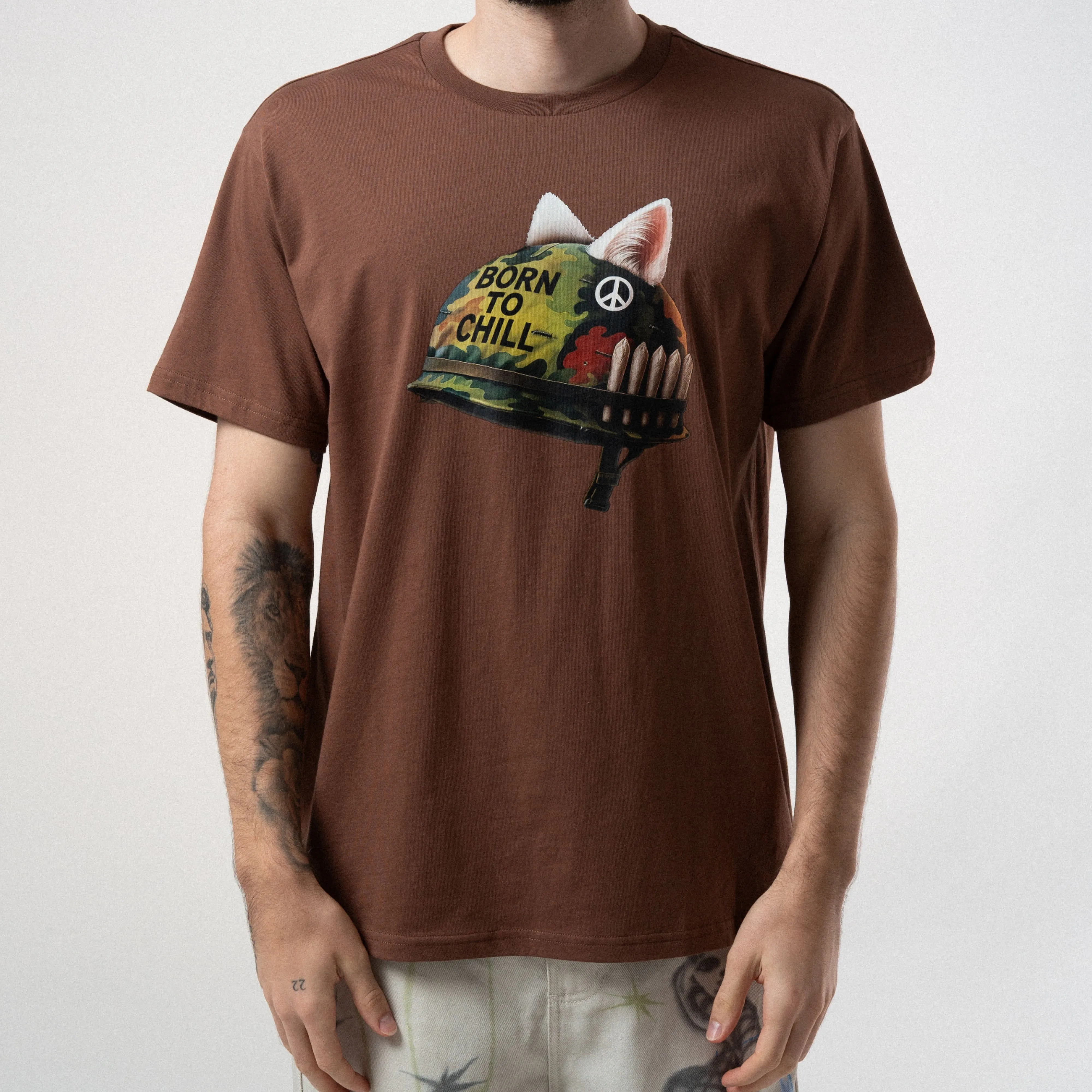 Born To Chill Tee (Brown) sold by Ripndip product image thumbnail 3