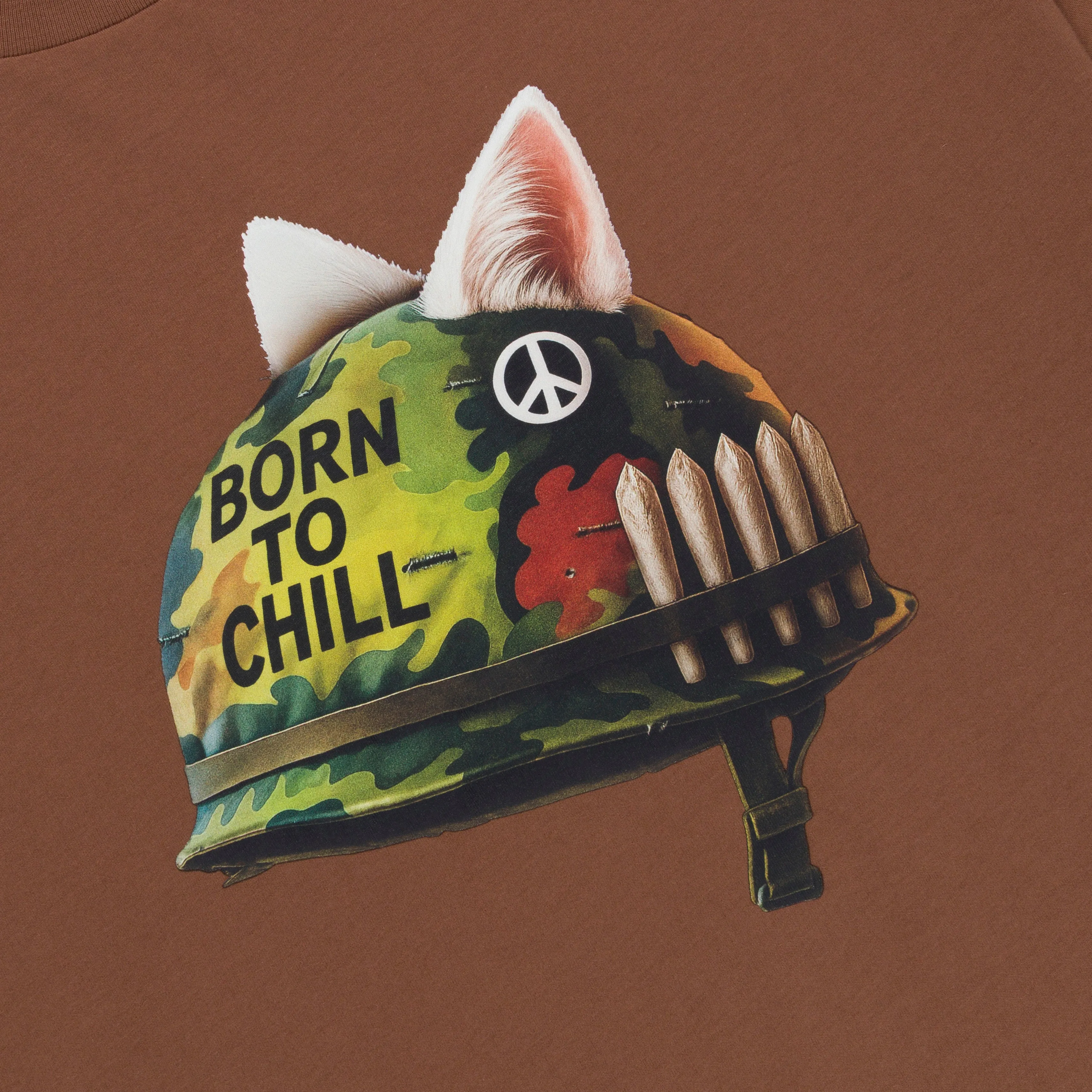 Born To Chill Tee (Brown) sold by Ripndip product image thumbnail 4