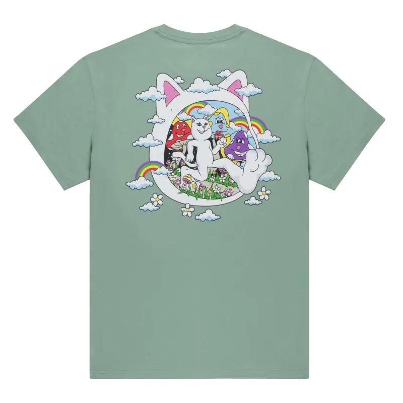 Heaven To Me Tee (Pine) made by Ripndip