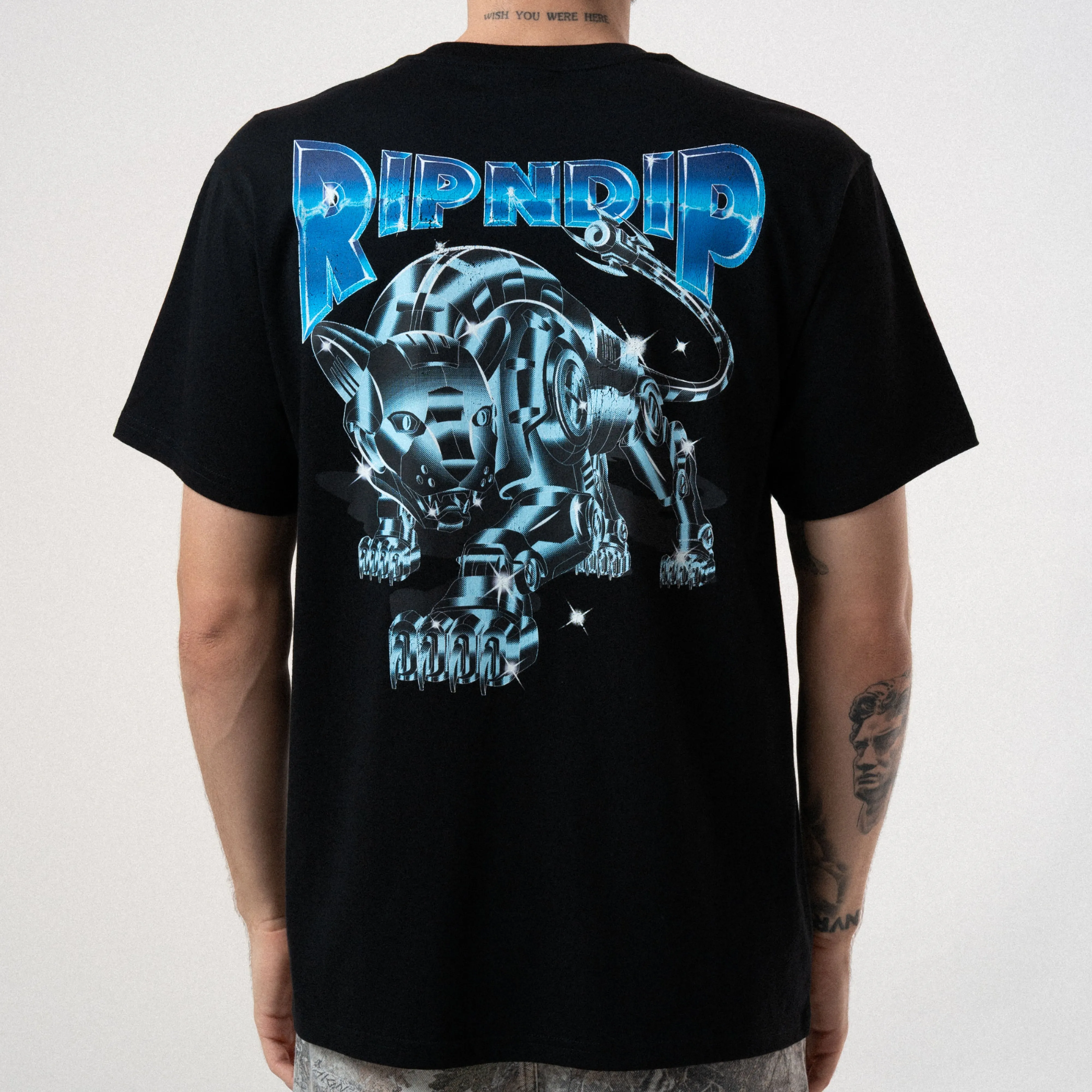 Cyborg Tee (Black) sold by Ripndip product image thumbnail 2