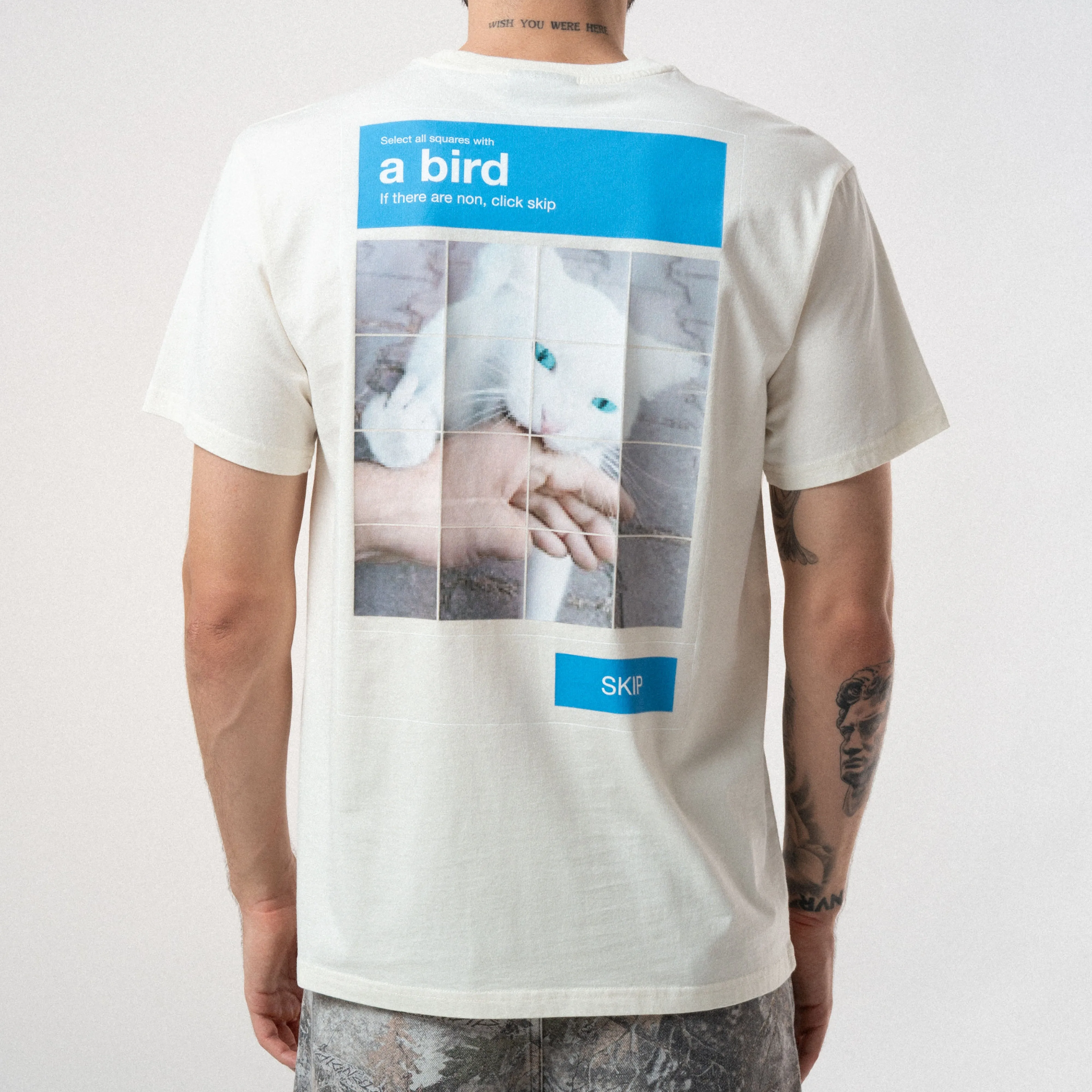 A Bird Tee (Bone) sold by Ripndip product image thumbnail 3