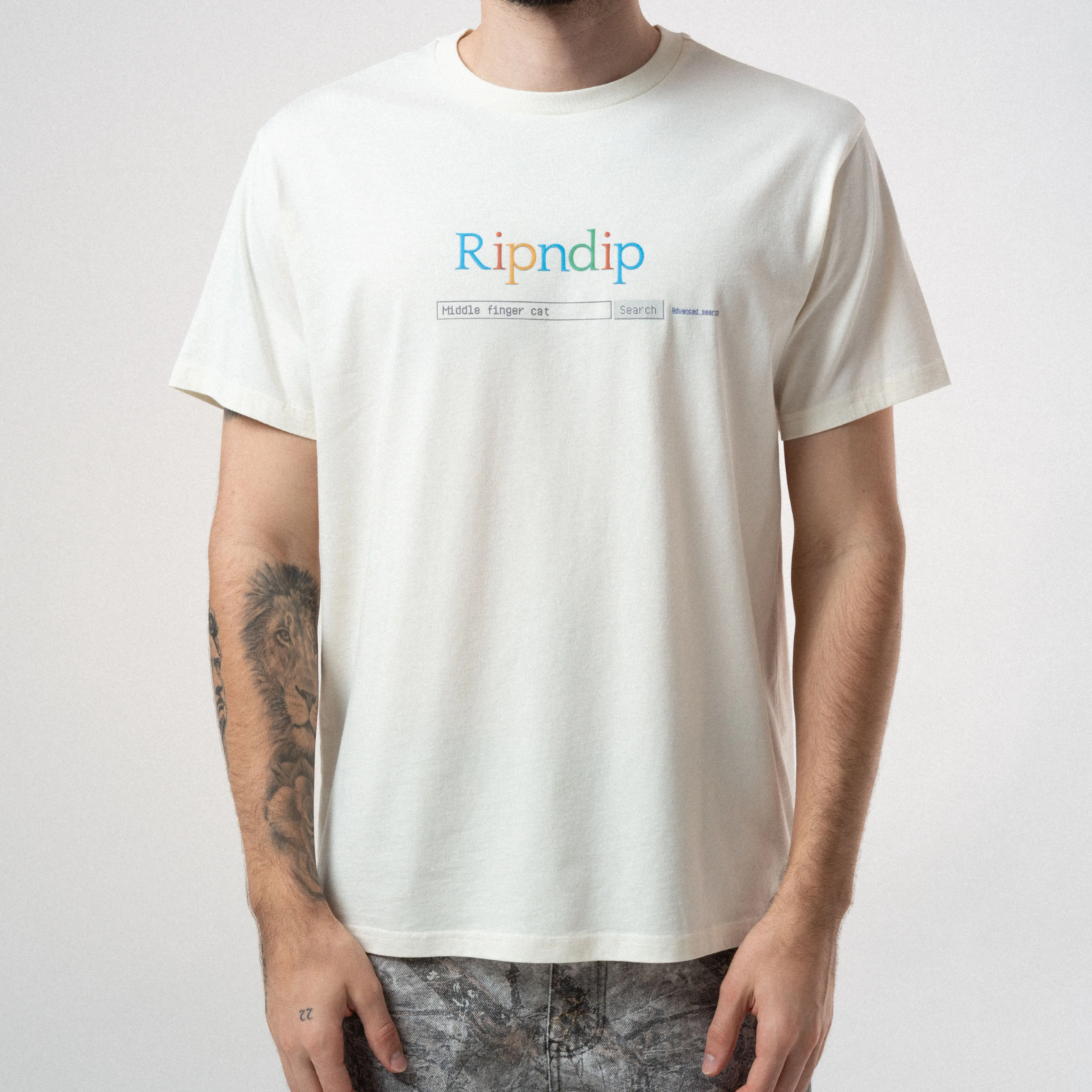 A Bird Tee (Bone) sold by Ripndip product image thumbnail 2