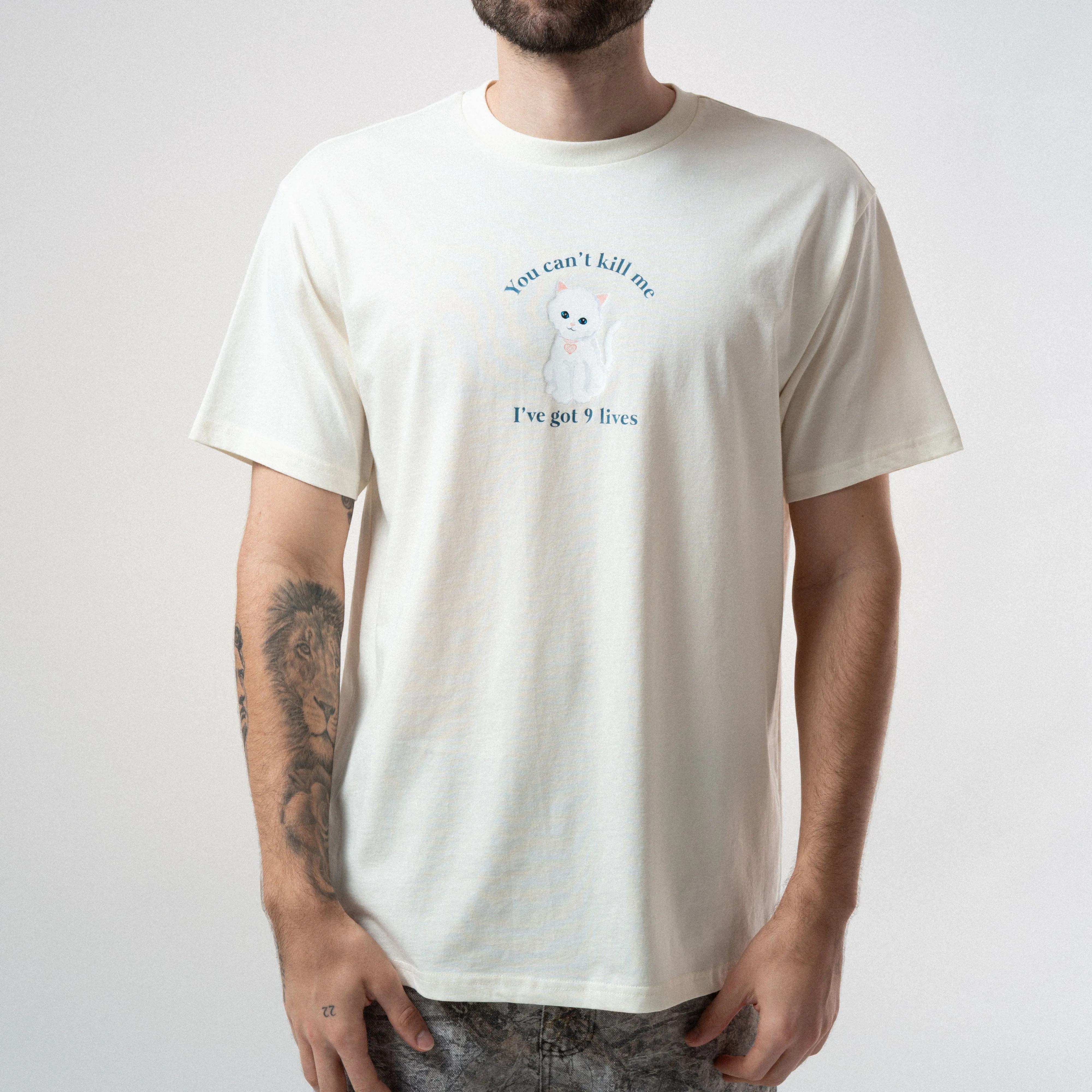 9 Lives Tee (Bone) sold by Ripndip product image thumbnail 2