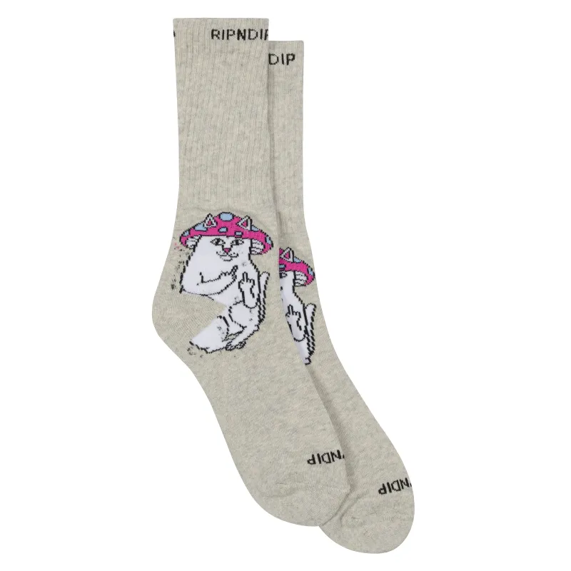 Lord Mushy Socks (Grey) made by Ripndip