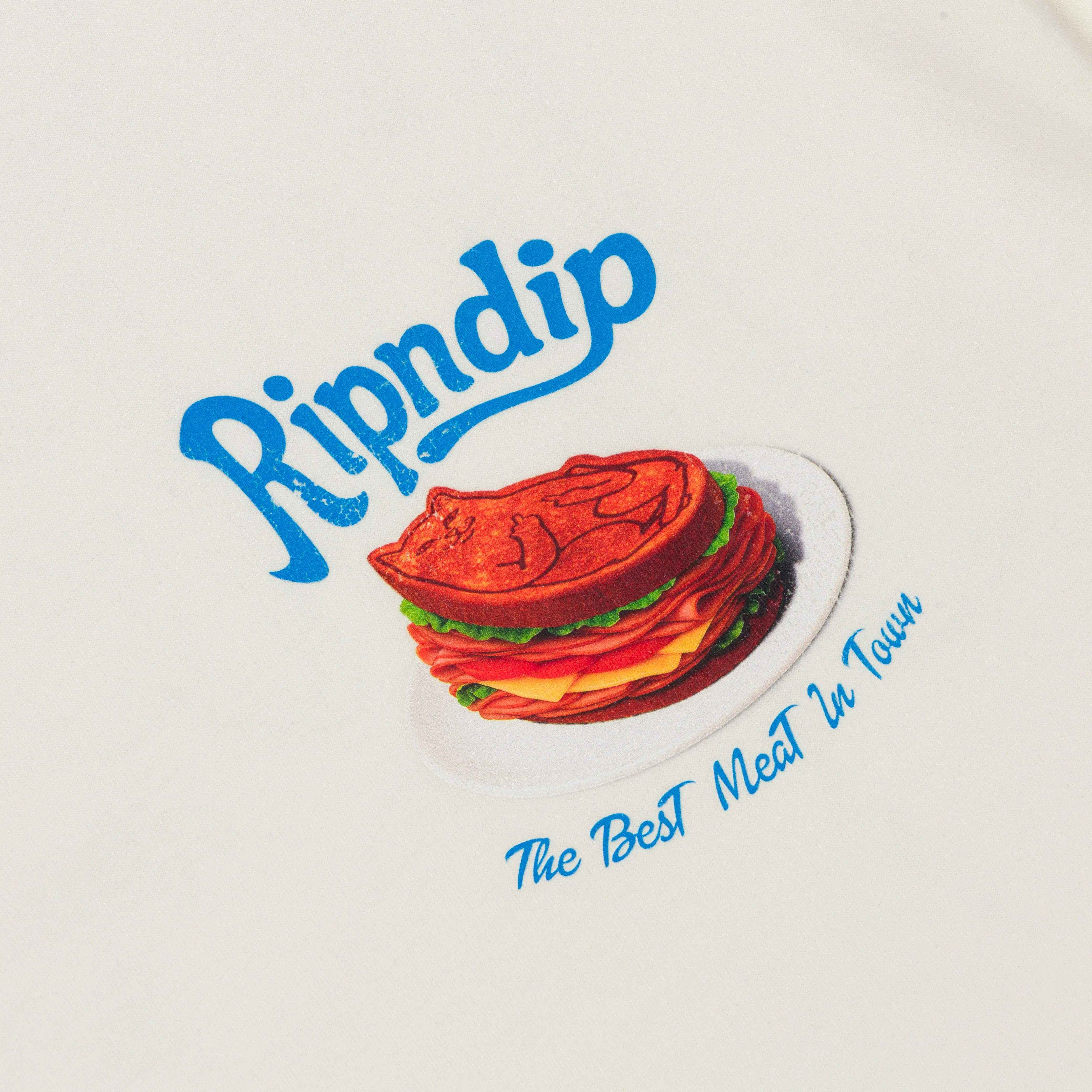 Best Meat Tee (Bone) sold by Ripndip product image thumbnail 3