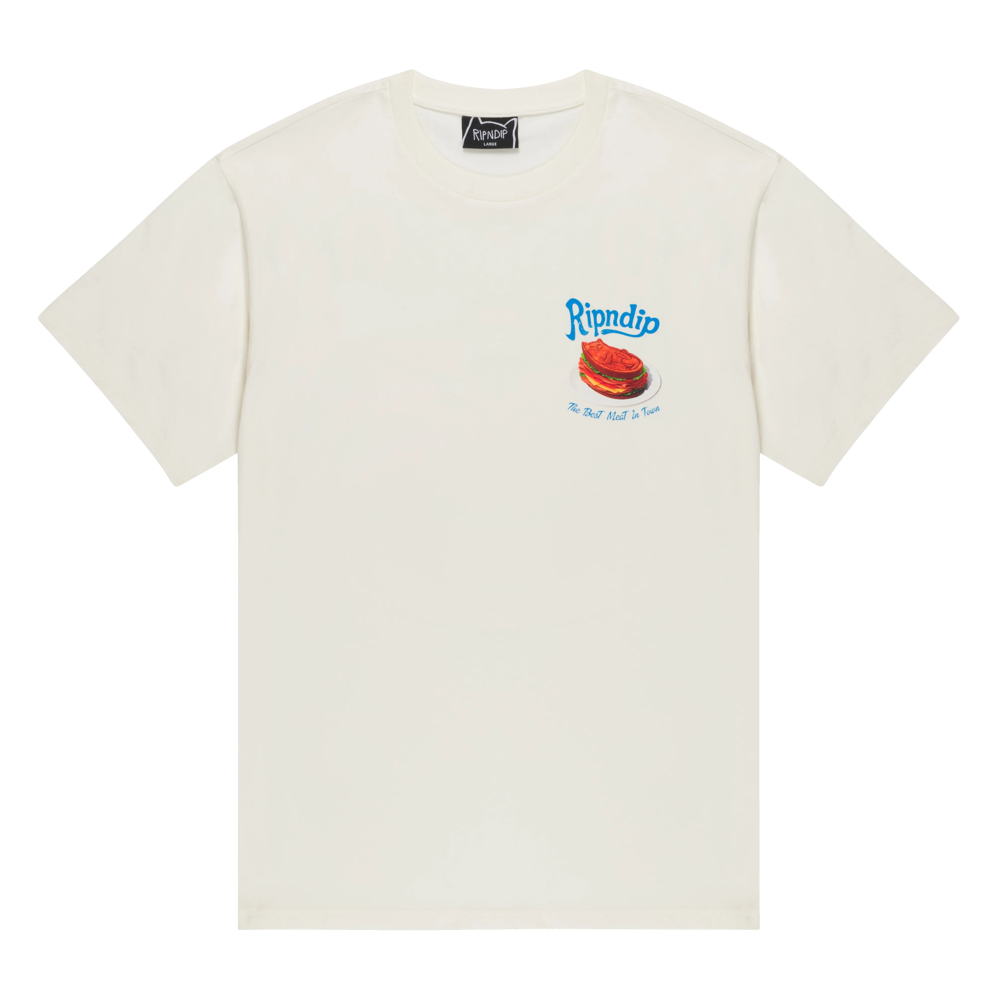 Best Meat Tee (Bone) sold by Ripndip