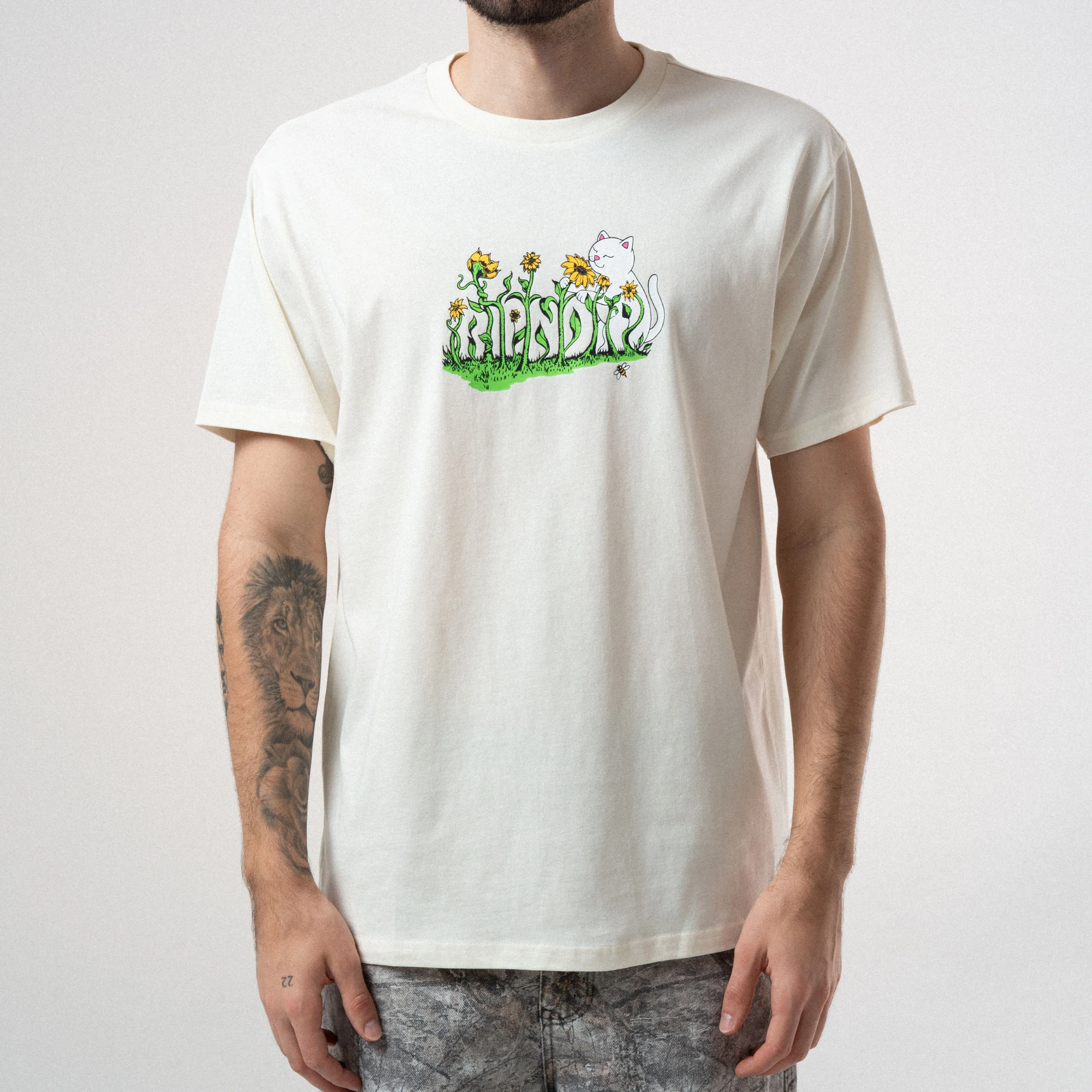 Flower Boy Tee (Bone) sold by Ripndip product image thumbnail 2