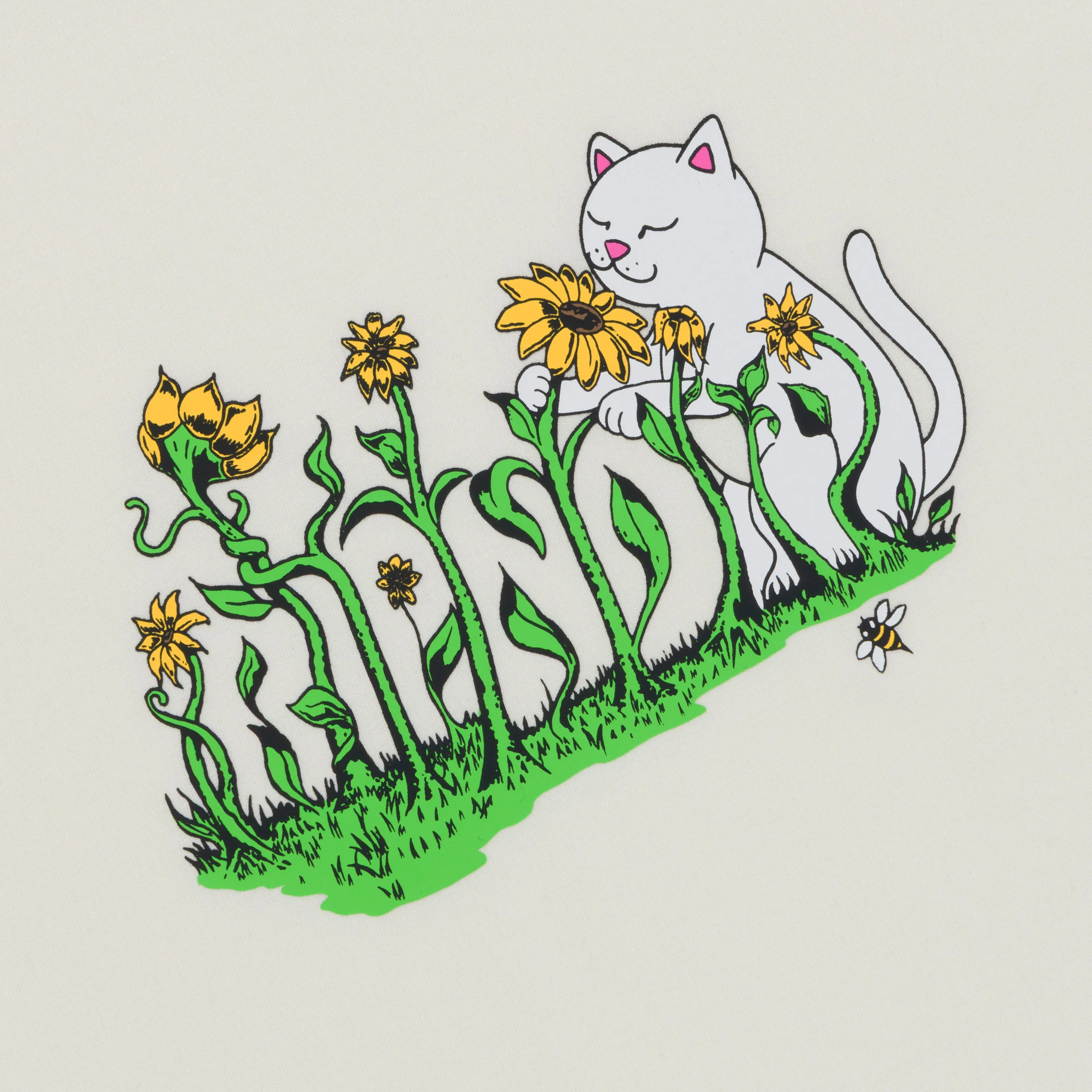 Flower Boy Tee (Bone) sold by Ripndip product image thumbnail 3