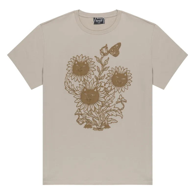 Where The Flowers Bloom Tee (Sand) made by Ripndip