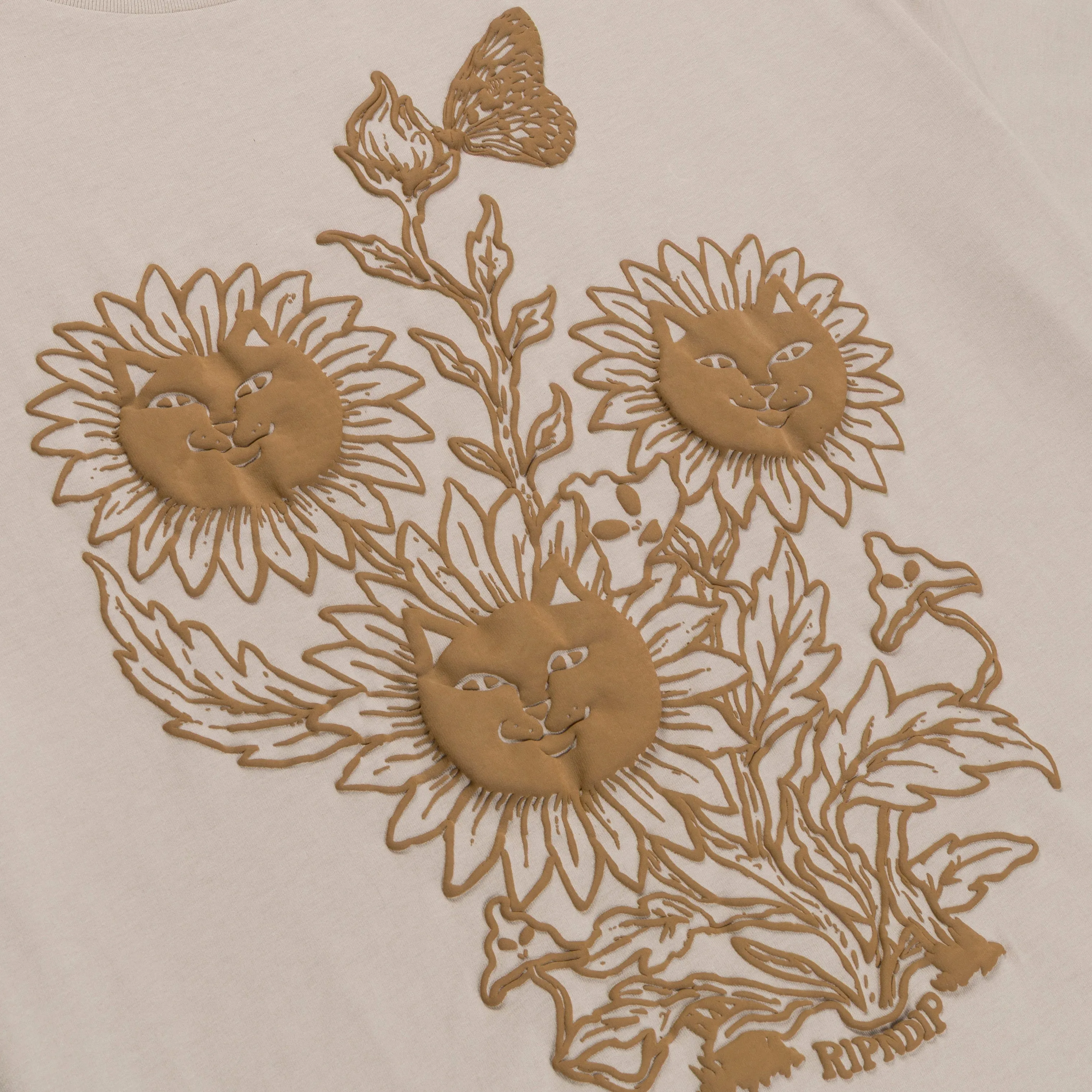 Where The Flowers Bloom Tee (Sand) sold by Ripndip product image thumbnail 3