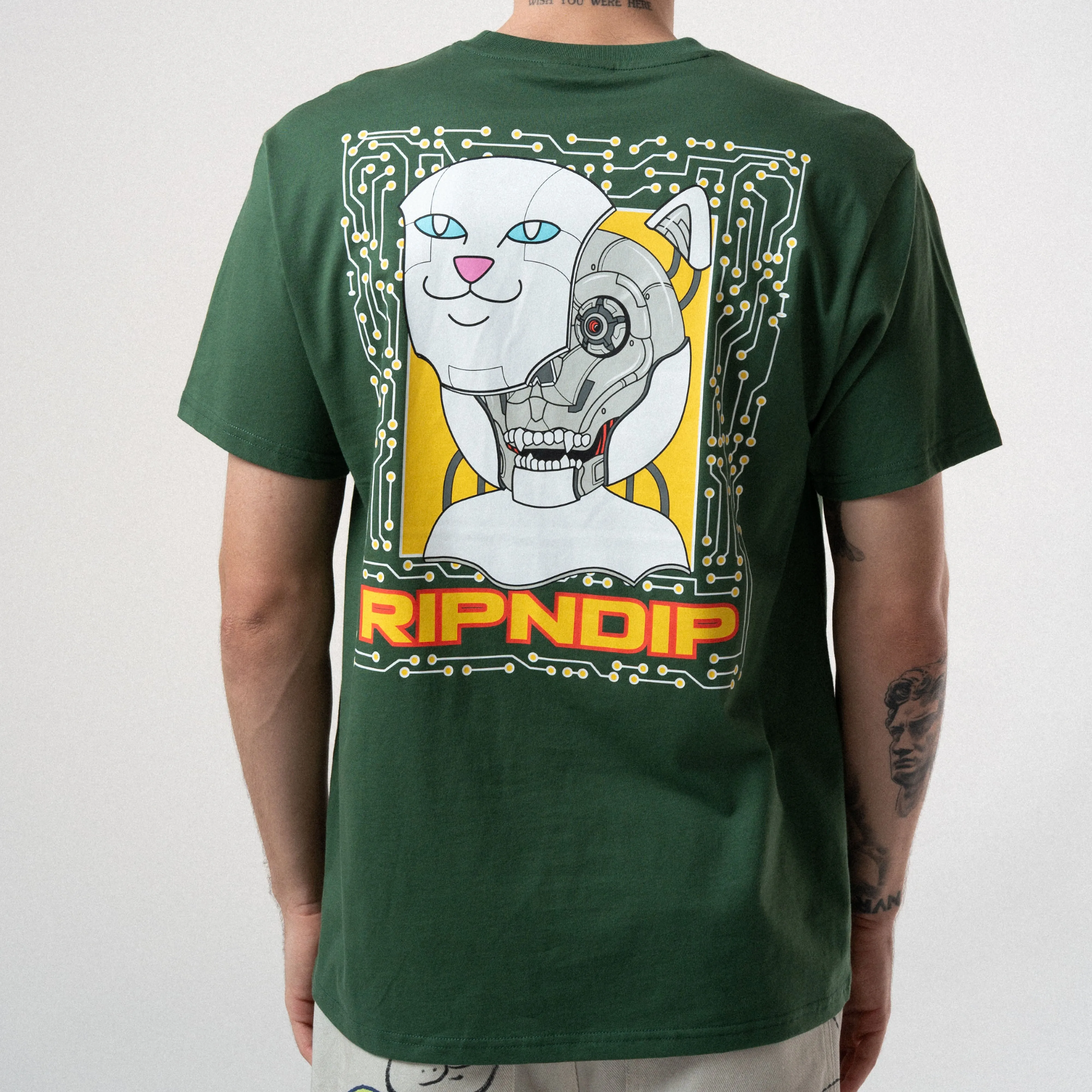 Plugged In Tee (Dark Forest) sold by Ripndip product image thumbnail 2