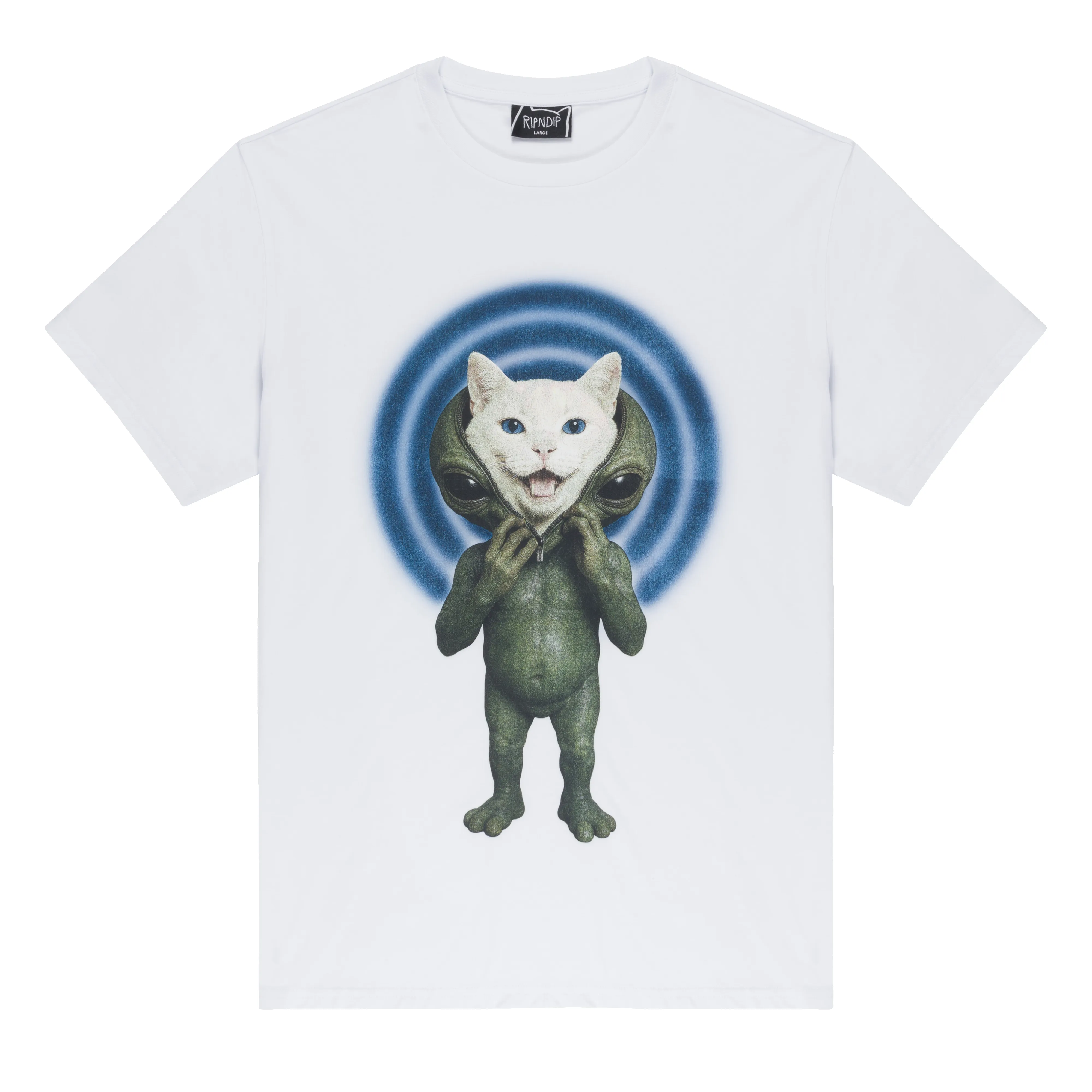 Take Ur Mask Off Tee (White) sold by Ripndip
