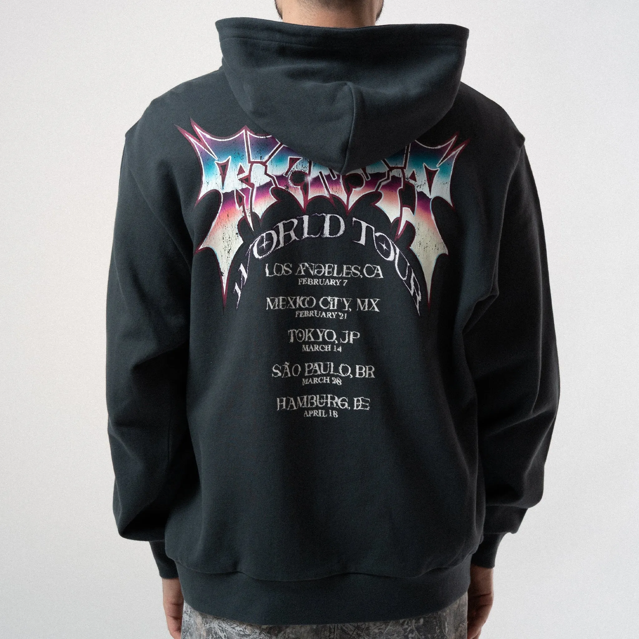 Noid Zip Hoodie (Dark Charcoal) sold by Ripndip product image thumbnail 3