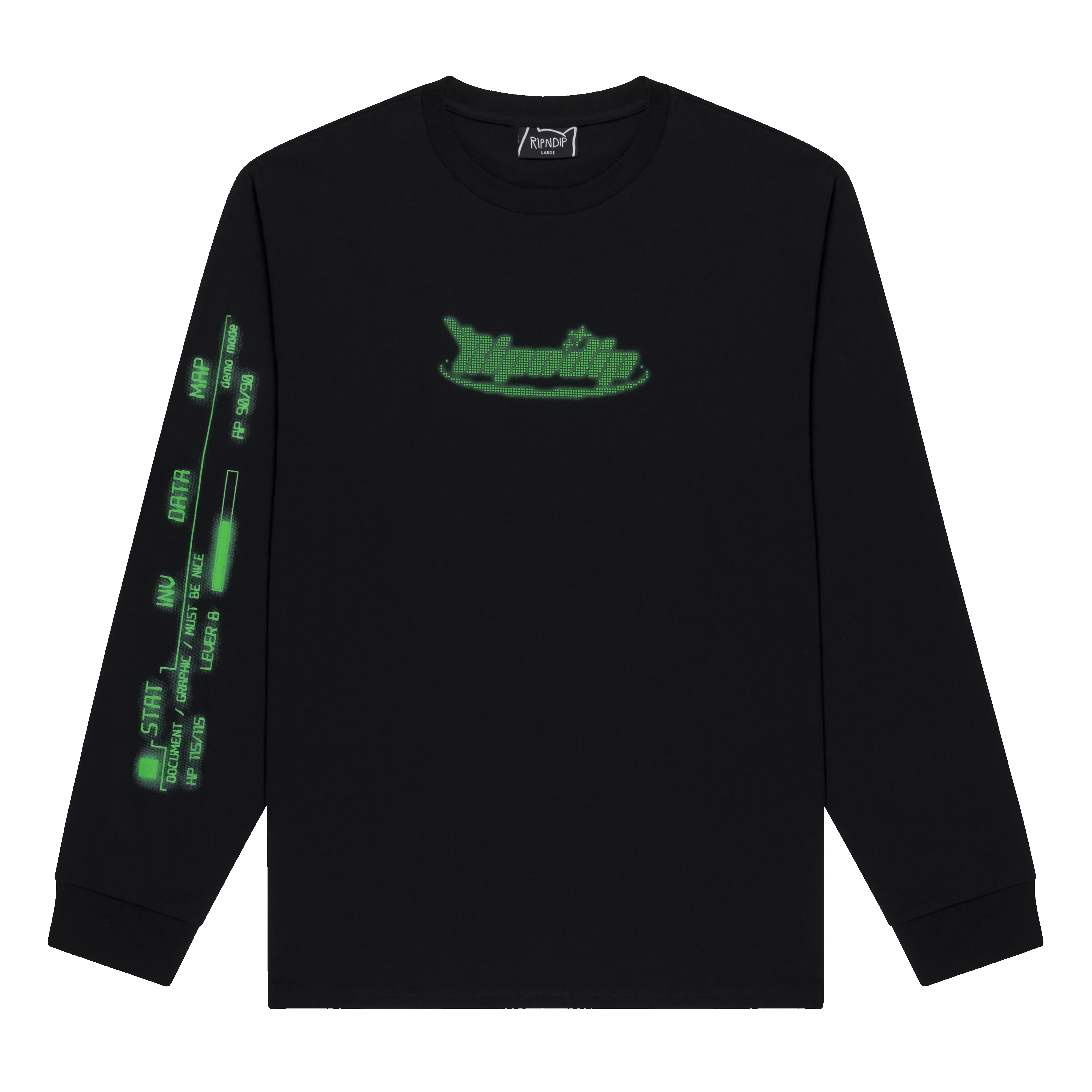Technologic Long Sleeve (Black) sold by Ripndip product image thumbnail 5